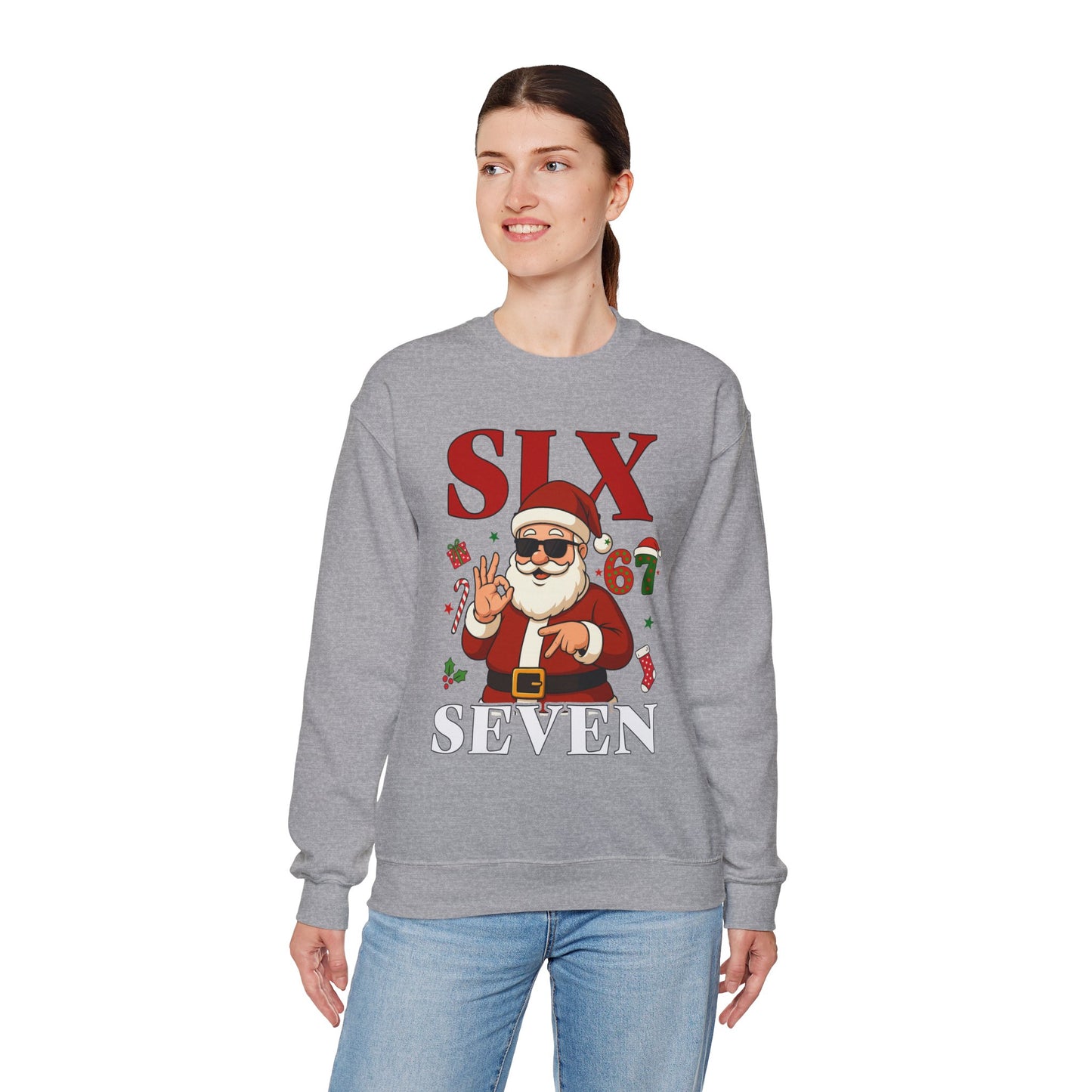 Six Seven Santa Sweatshirt