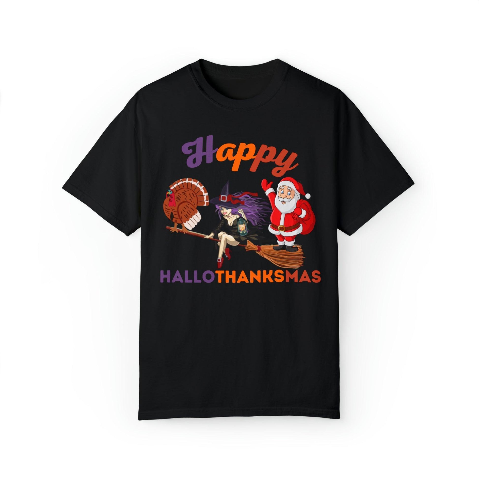 Happy HALLOTHANKSMAS Gift for Fall Halloween Thanksgiving Christmas Gift - Giftsmojo