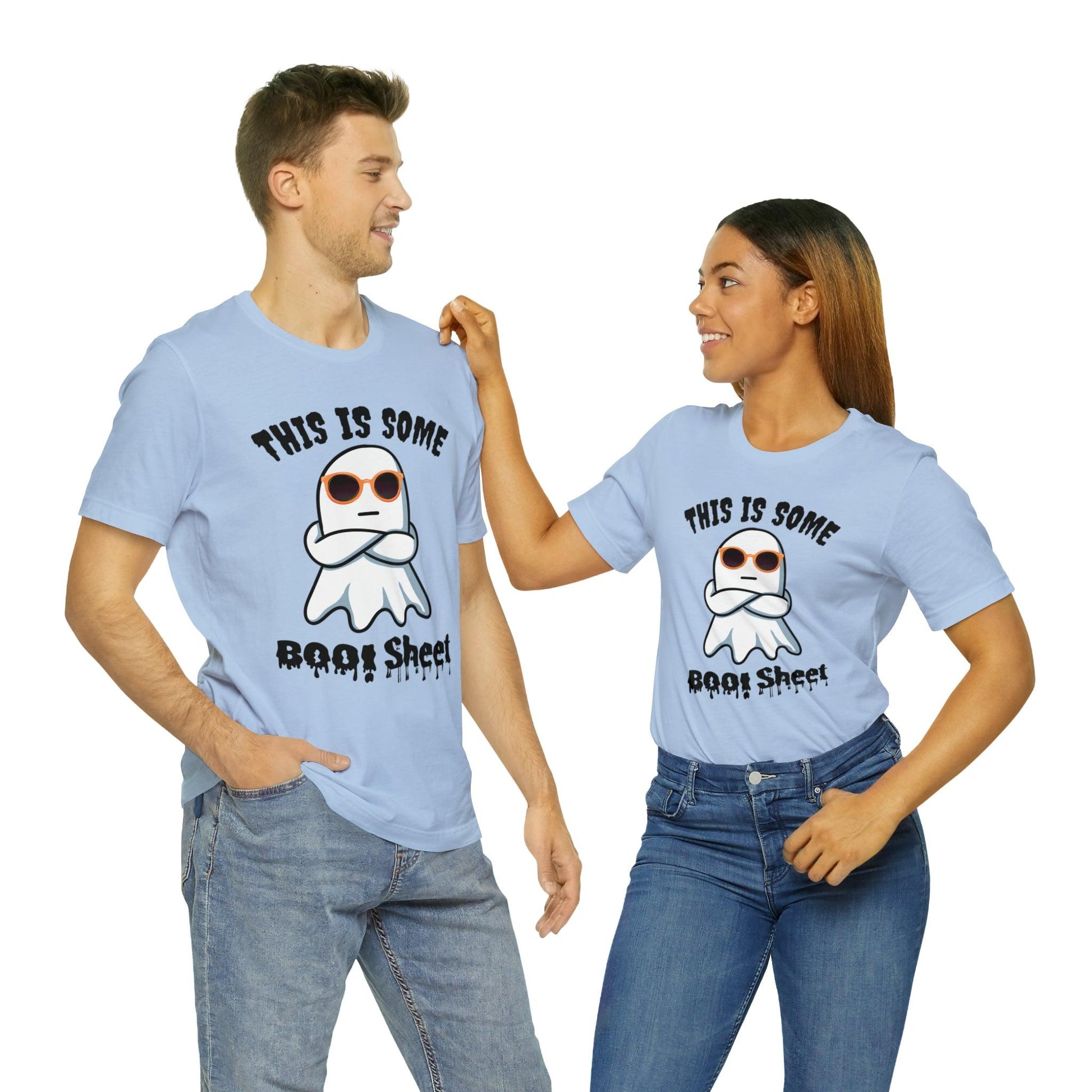 This Is Some Boo Sheet Funny Halloween Shirt Funny Halloween Costume Spooky Season Tee Funny Gift Shirt for Birthday Christmas Anniversary - Giftsmojo