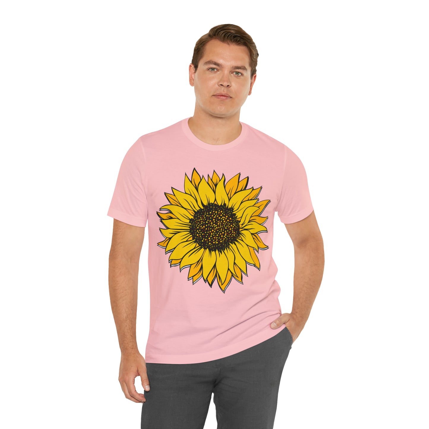 Sunflower Shirt, Floral Tee Shirt, Flower Shirt, Garden Shirt, Womens Fall Summer Shirt Sunshine Tee, Gift for Gardener, Nature lover shirt