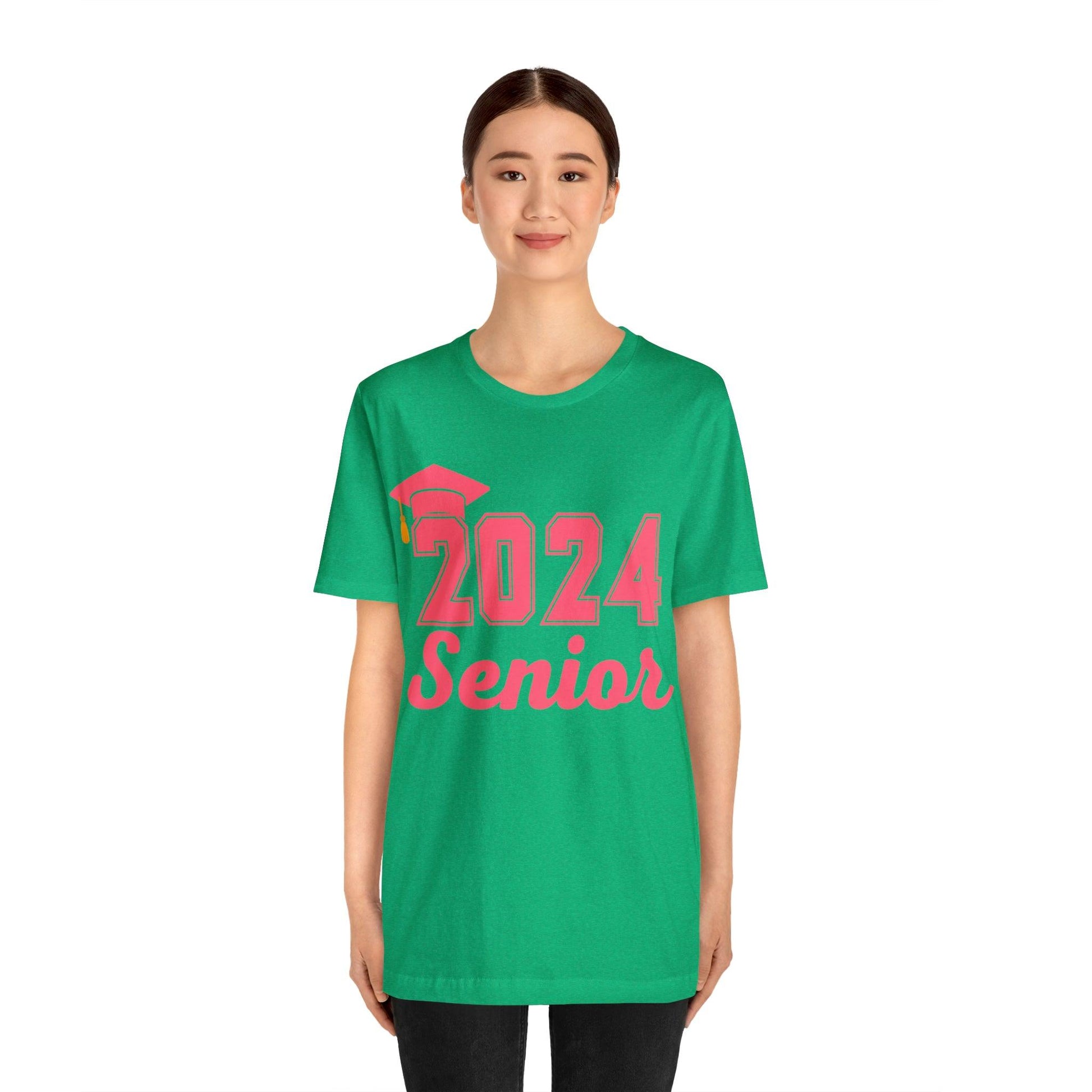 Senior Class of 2024 T-Shirt Gift for Graduate Proud 2024 Senior Shirt Proud Graduation 2024 Family Shirt 2024 Senior Graduation Gift - Giftsmojo