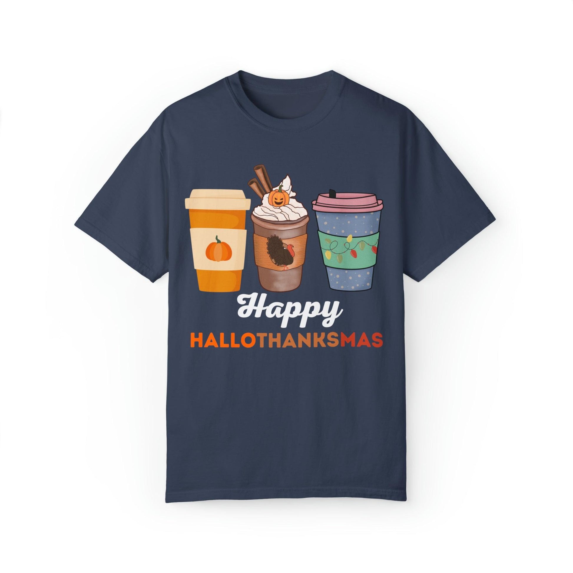 HALLOTHANKSMAS Gift for Fall Halloween Thanksgiving Christmas Gift - Giftsmojo