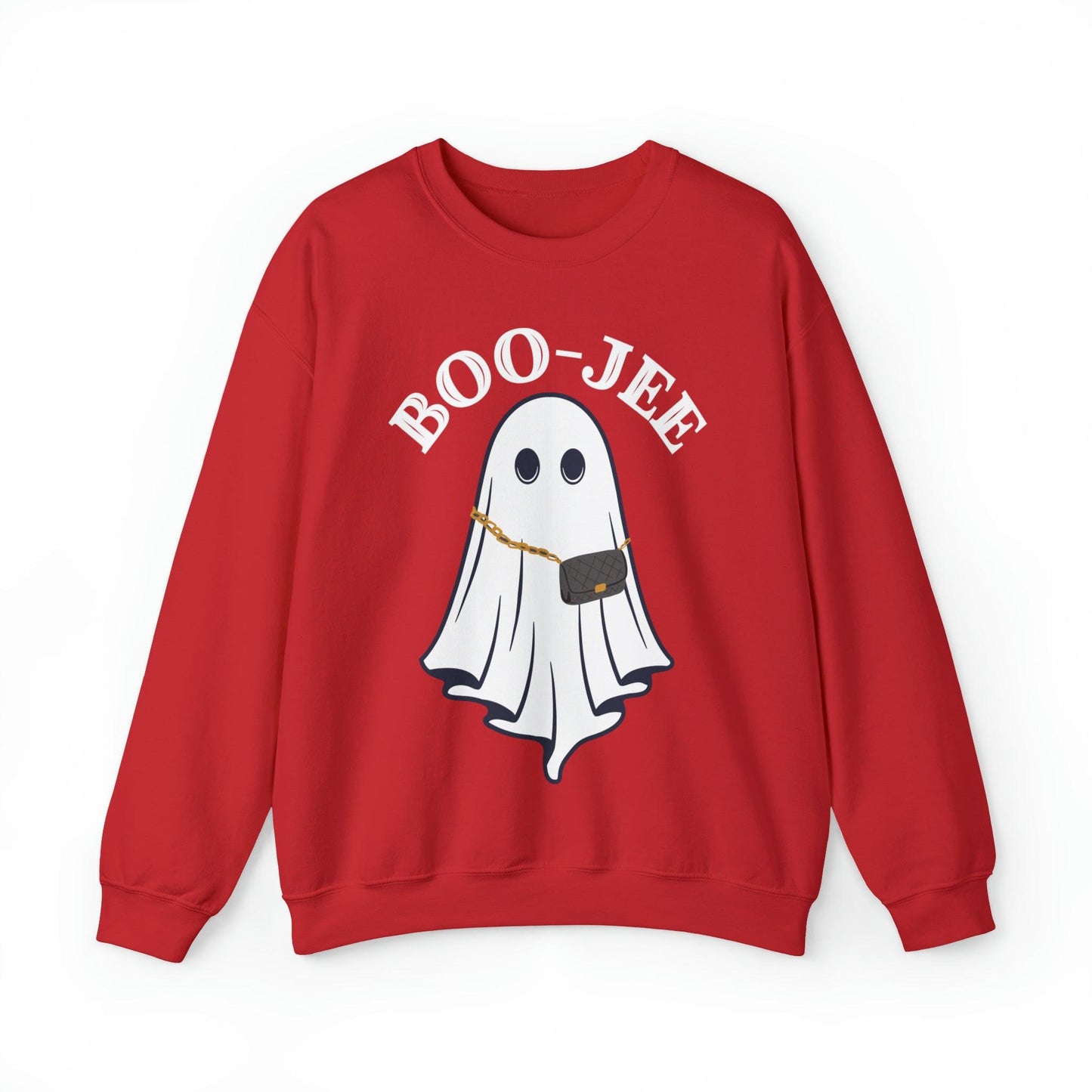 Boo-Jee Sweatshirt, Boo Halloween Sweatshirt Spooky - Giftsmojo