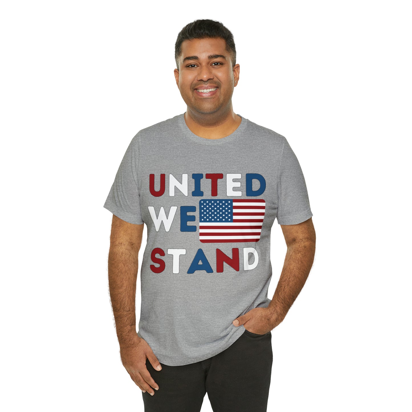 United We Stand shirt, USA Flag shirt, 4th of July shirt, Independence Day