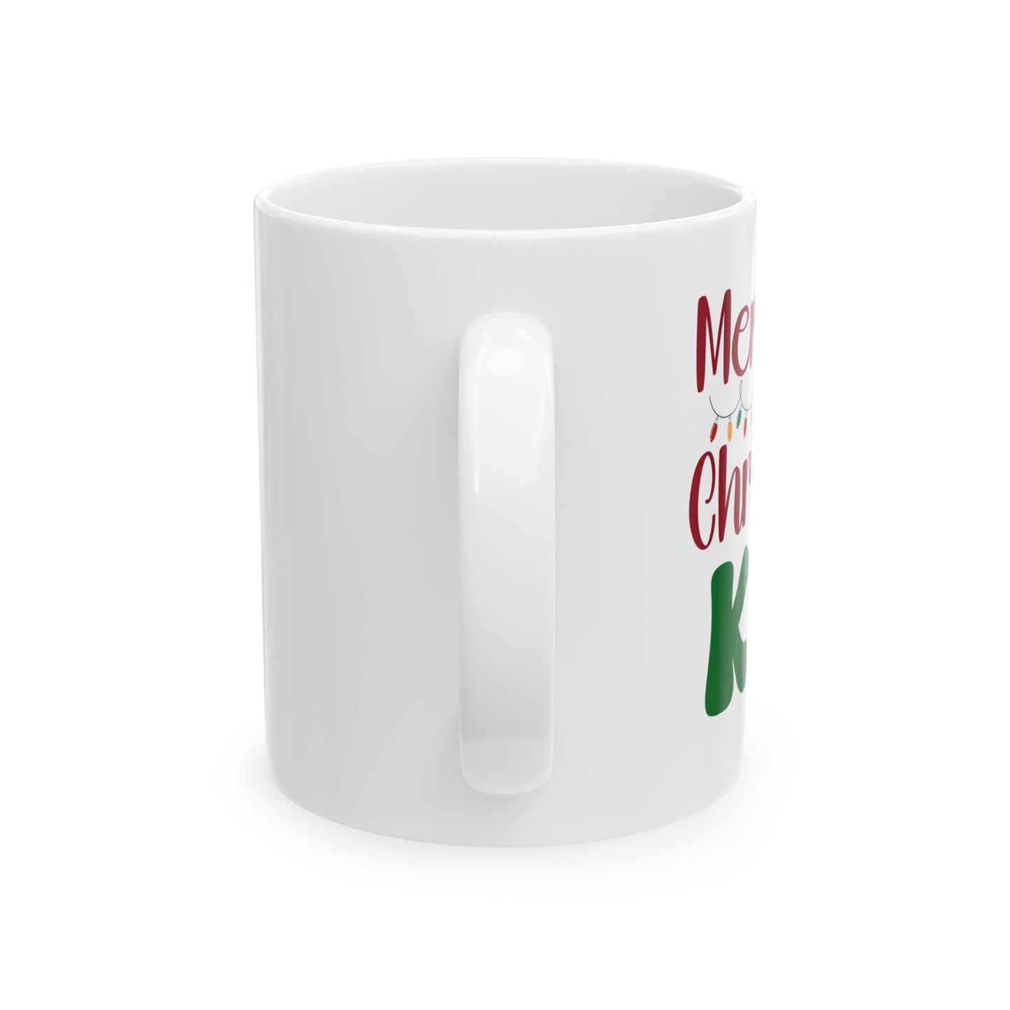 Personalized Christmas Mug with a Name – ‘Naughty or Nice’ Holiday Coffee Cup (11oz, 15oz)