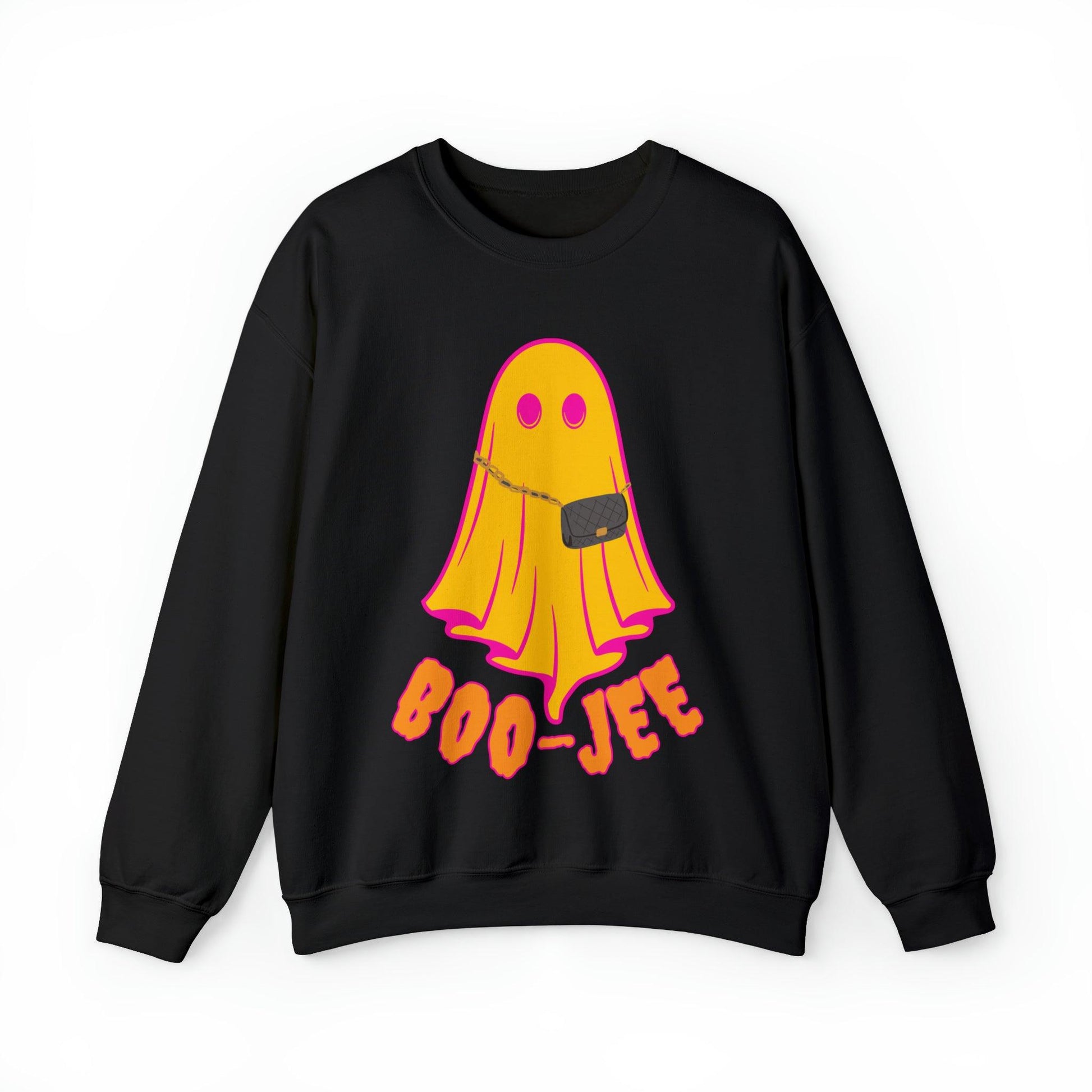 Boo-Jee Sweatshirt, Boo Halloween Sweatshirt, Spooky Ghost Sweatshirt, Boo Jee Shirt, Halloween Ghost Sweatshirt, Halloween Boo Shirt - Giftsmojo