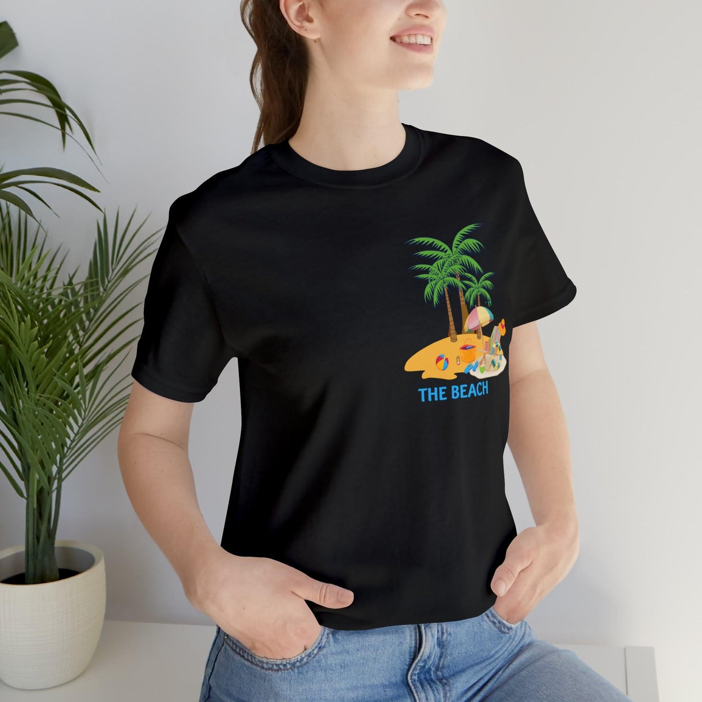 Beach shirt, The Beach is My Happy Place shirt, Beach t-shirt, Summer shirt - Giftsmojo