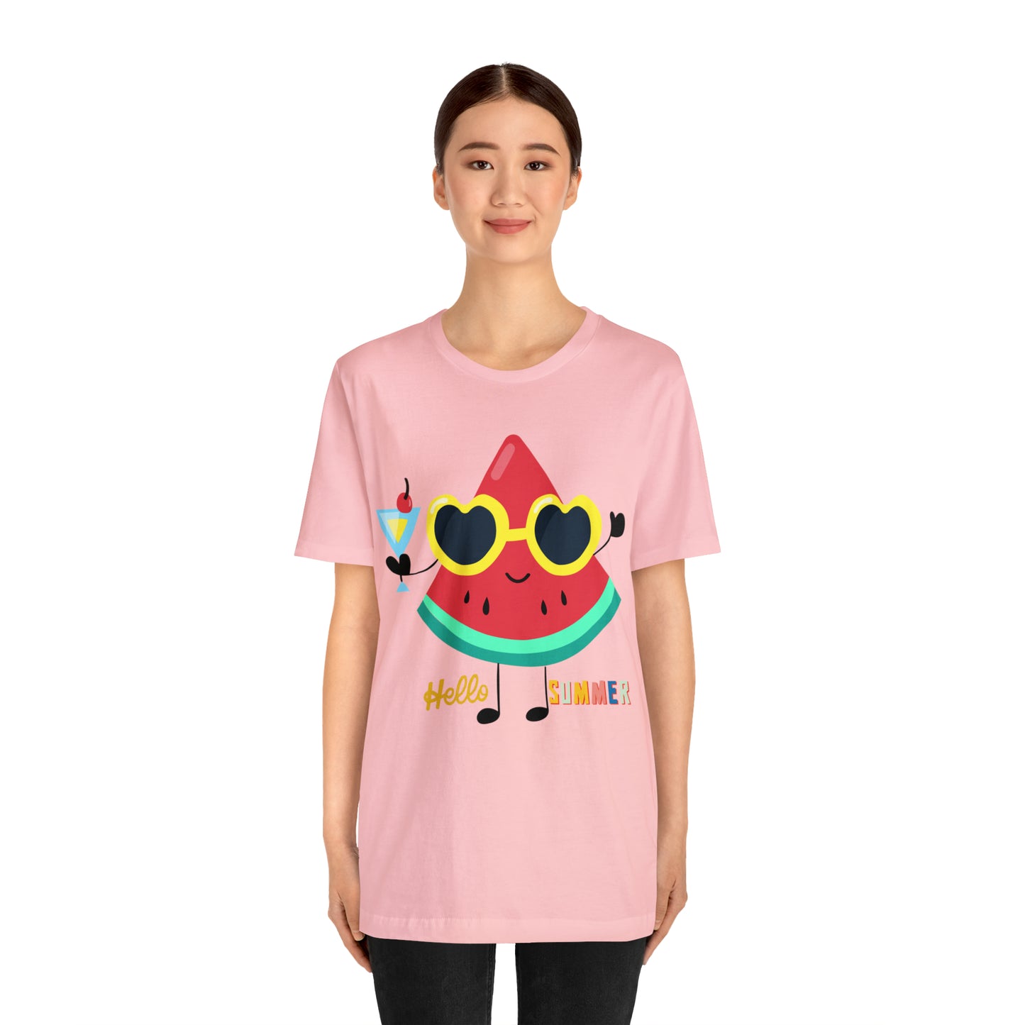 Funny Hello Summer Shirt, Water Mellon shirt, Summer shirts for women and men