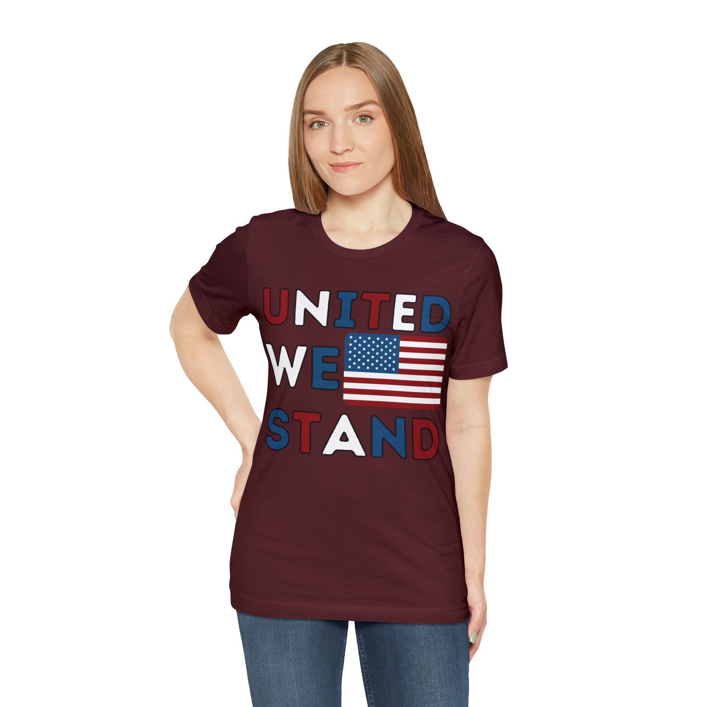 United We Stand shirt, USA Flag shirt, 4th of July shirt, Independence Day shirt