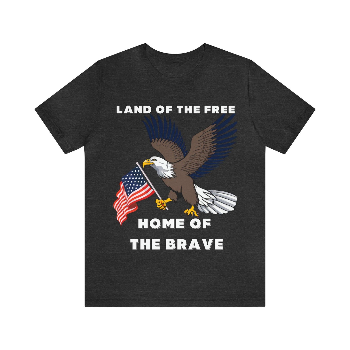 Celebrate Independence Day with Patriotic Shirts: Land of the free, Home of the Brave Shirt for Women and Men