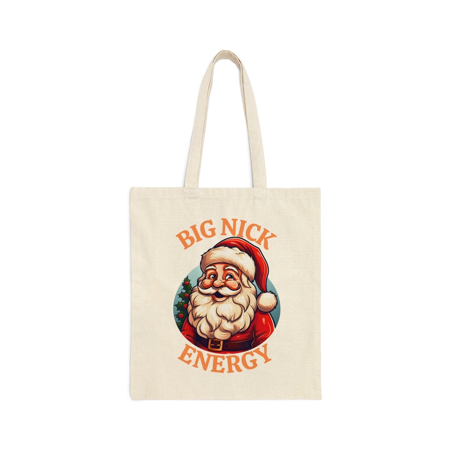 Big Nick Energy Bag Santa Tote Bag Christmas Bag Christmas Tote Bag Santa Claus Totes Bag Canvas Tote Bag Shopping Bag Birthday Gift Bag - Giftsmojo