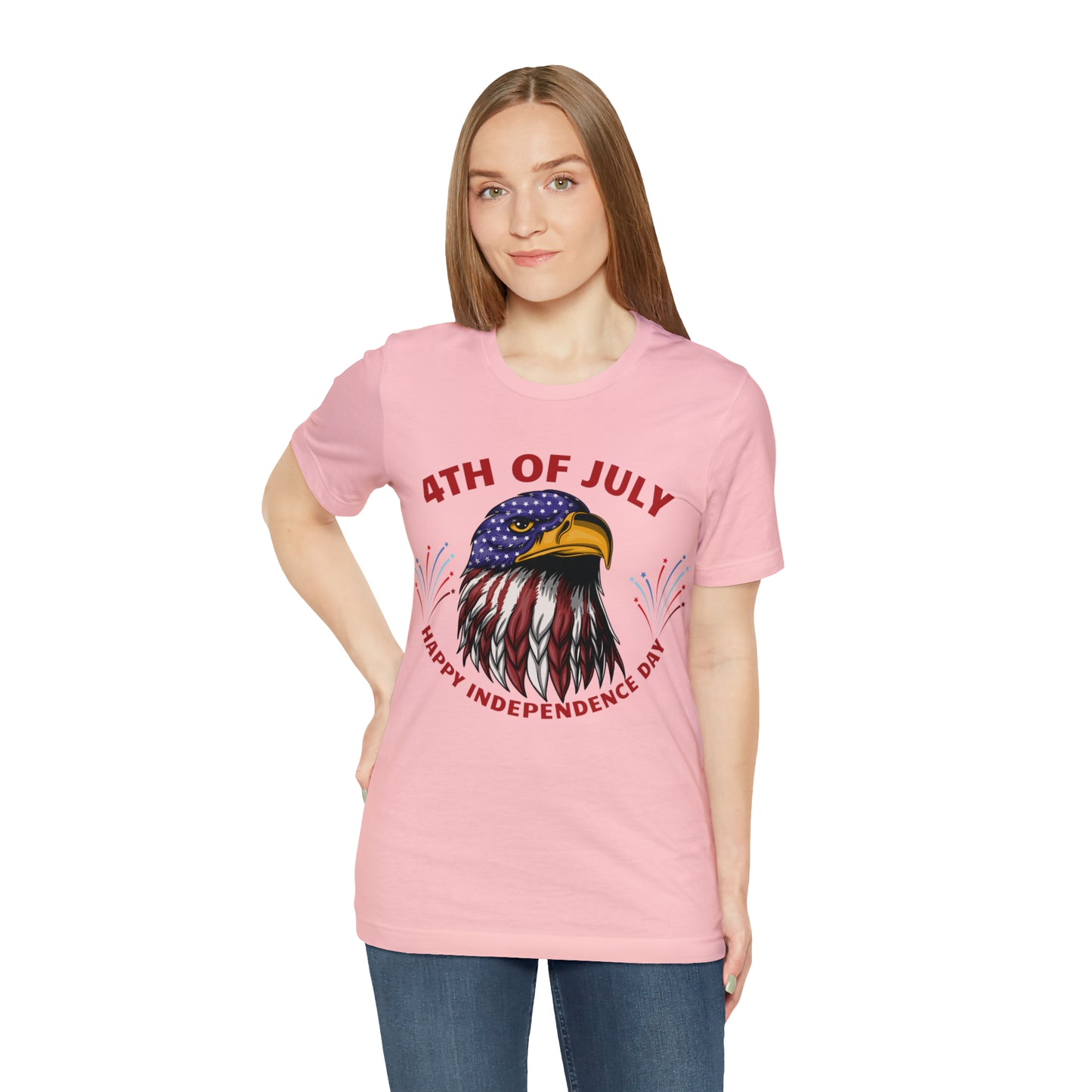 4th of July shirt, Happy Independence Day shirt, Casual Top Tee