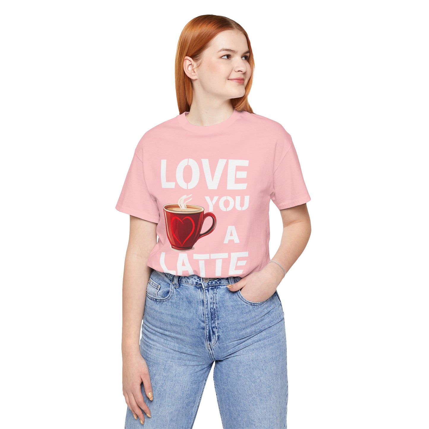 Coffee Lover Unisex Tee - Love You A Latte