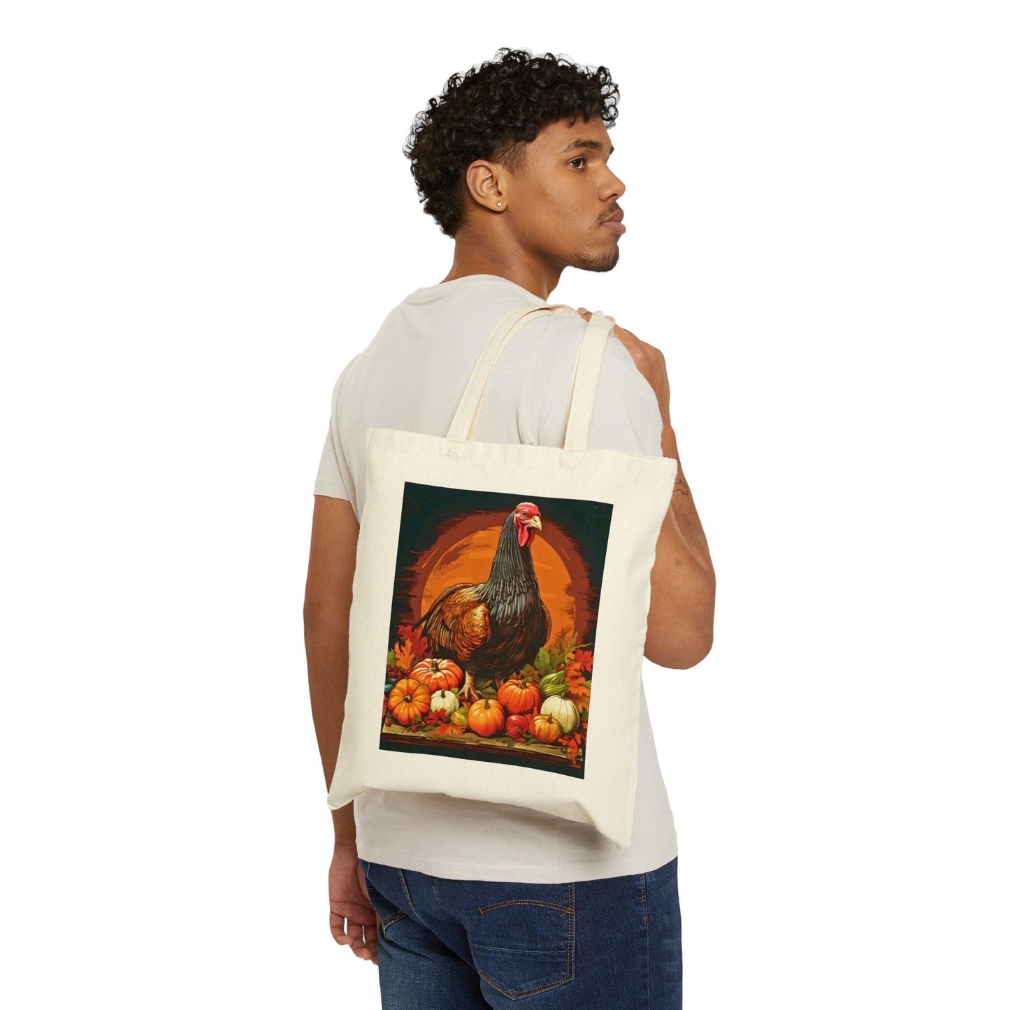 Thanksgiving Canvas Tote Bag Thanksgiving Tote Bag Shopping Bag Market Bag - Giftsmojo