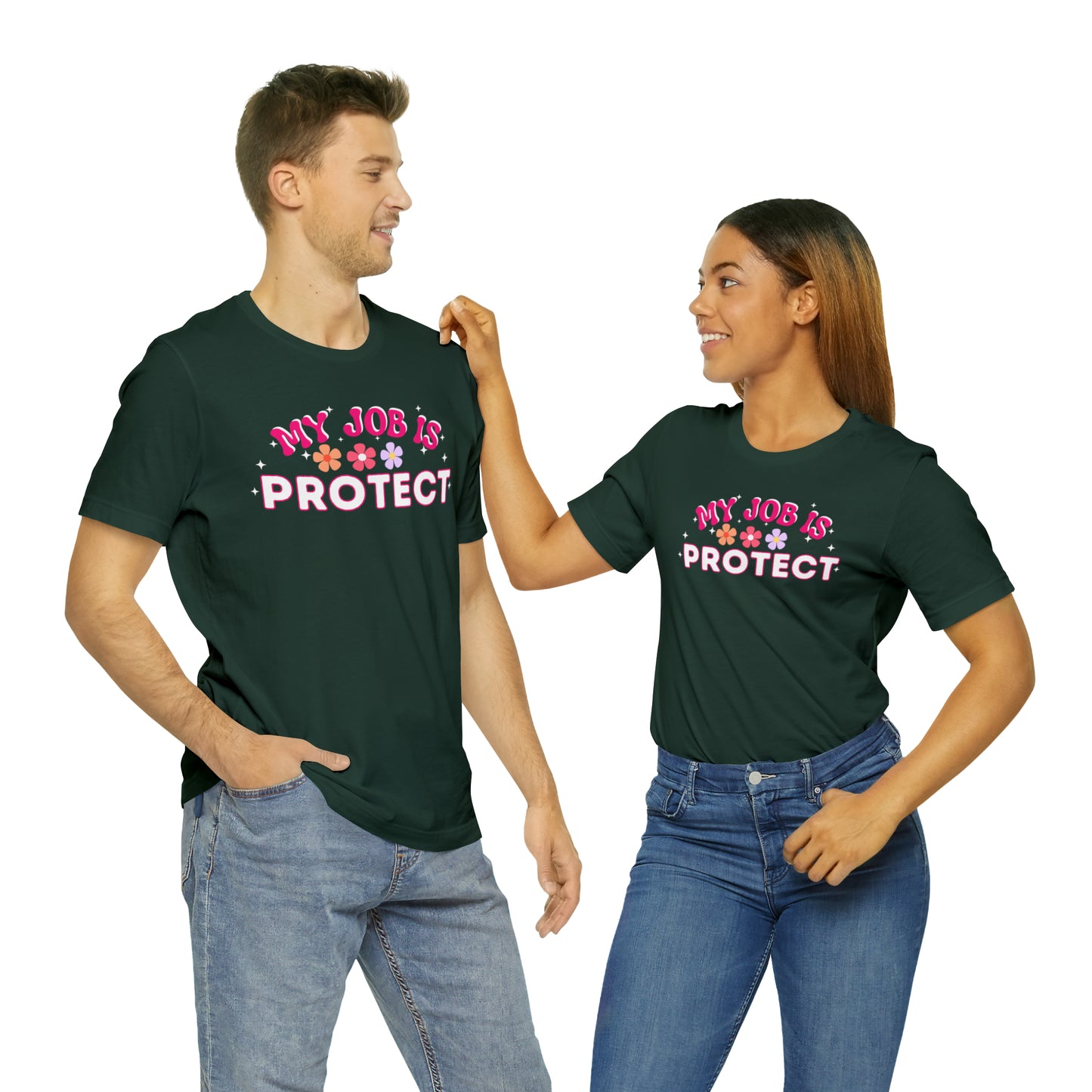 My Job is Protect Shirt Police Shirt  Security Shirt Dad Shirt Mom Shirt Teacher Shirt Military Shirt