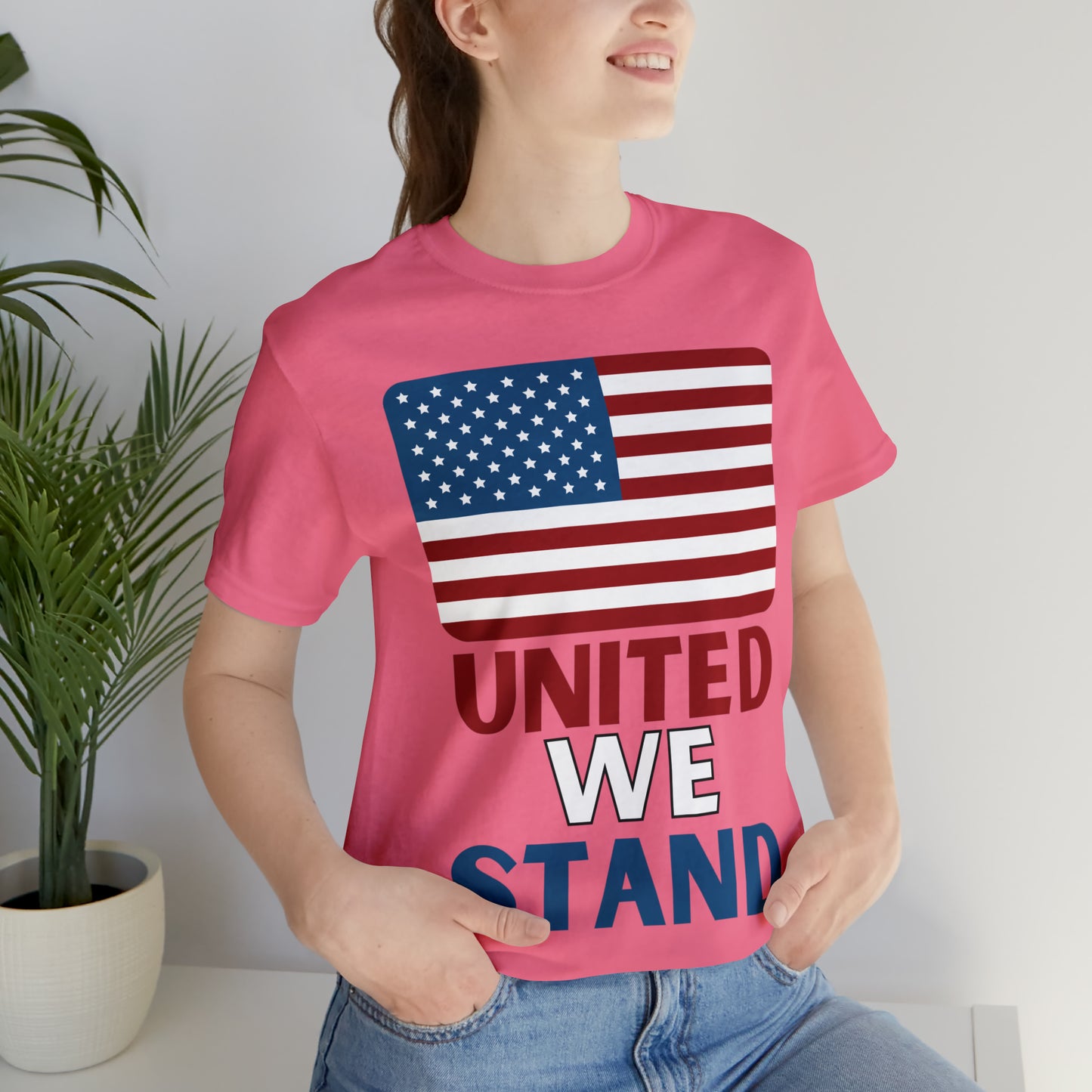 United We Stand shirt, USA Flag shirt, 4th of July shirt, Independence Day