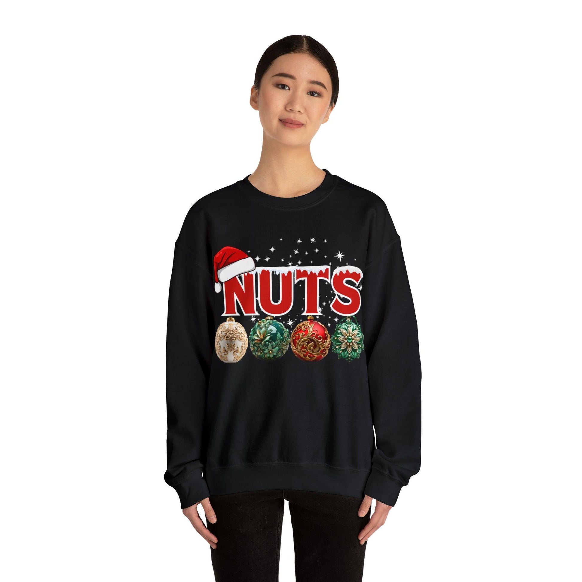 Funny Christmas Matching Shirts Chest Nuts Couples Matching Shirts Holiday Shirt Cute Christmas Shirt Couple Sweater, Family Tee - Giftsmojo