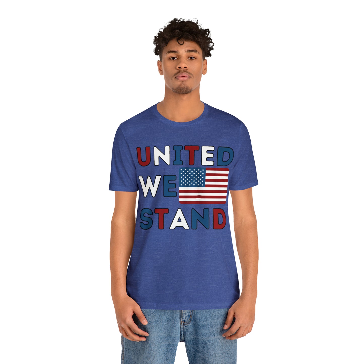 United We Stand shirt, USA Flag shirt, 4th of July shirt, Independence Day shirt