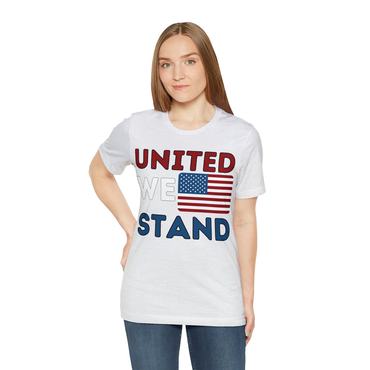 United We Stand shirt, USA Flag shirt, 4th of July shirt, Independence Day