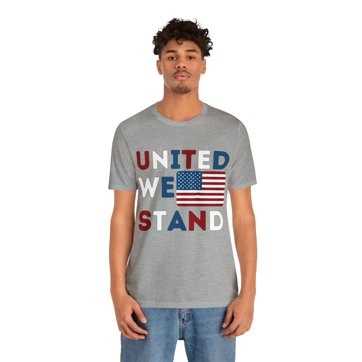 United We Stand shirt, USA Flag shirt, 4th of July shirt, Independence Day