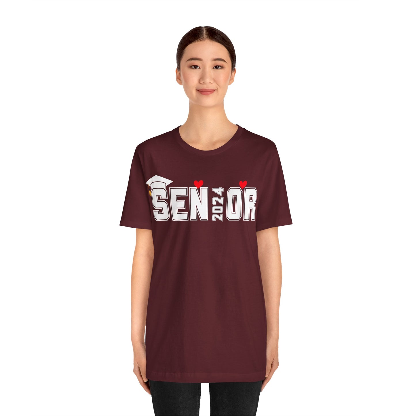 Proud Senior 2024 Shirt Proud Senior Class of 2024 T-Shirt Gift for Senior