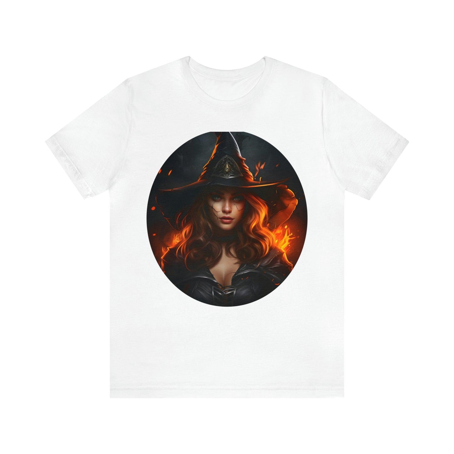 Spooky Witch Costume Spooky Season Vintage Halloween Shirt Moon Goddess Witch Shirt Halloween Costume Witch Shirt Women Halloween Party Tee - Giftsmojo