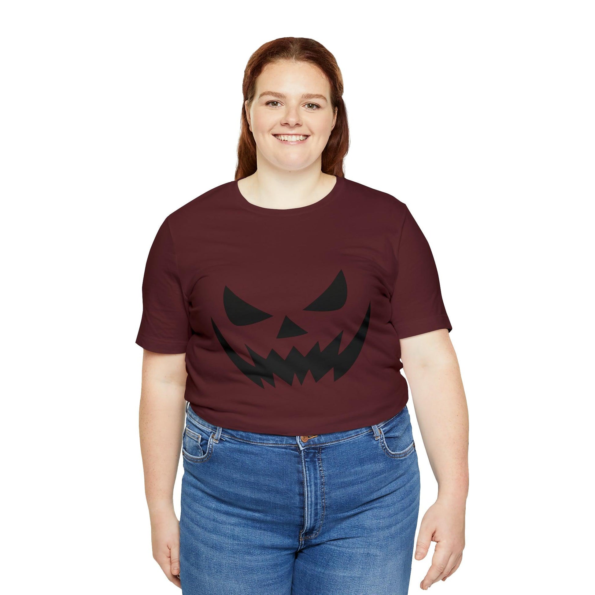 Scary Faces Halloween Pumpkin Faces Pumpkin Silhouette Halloween Shirt Pumpkin Face Halloween Costume - Giftsmojo