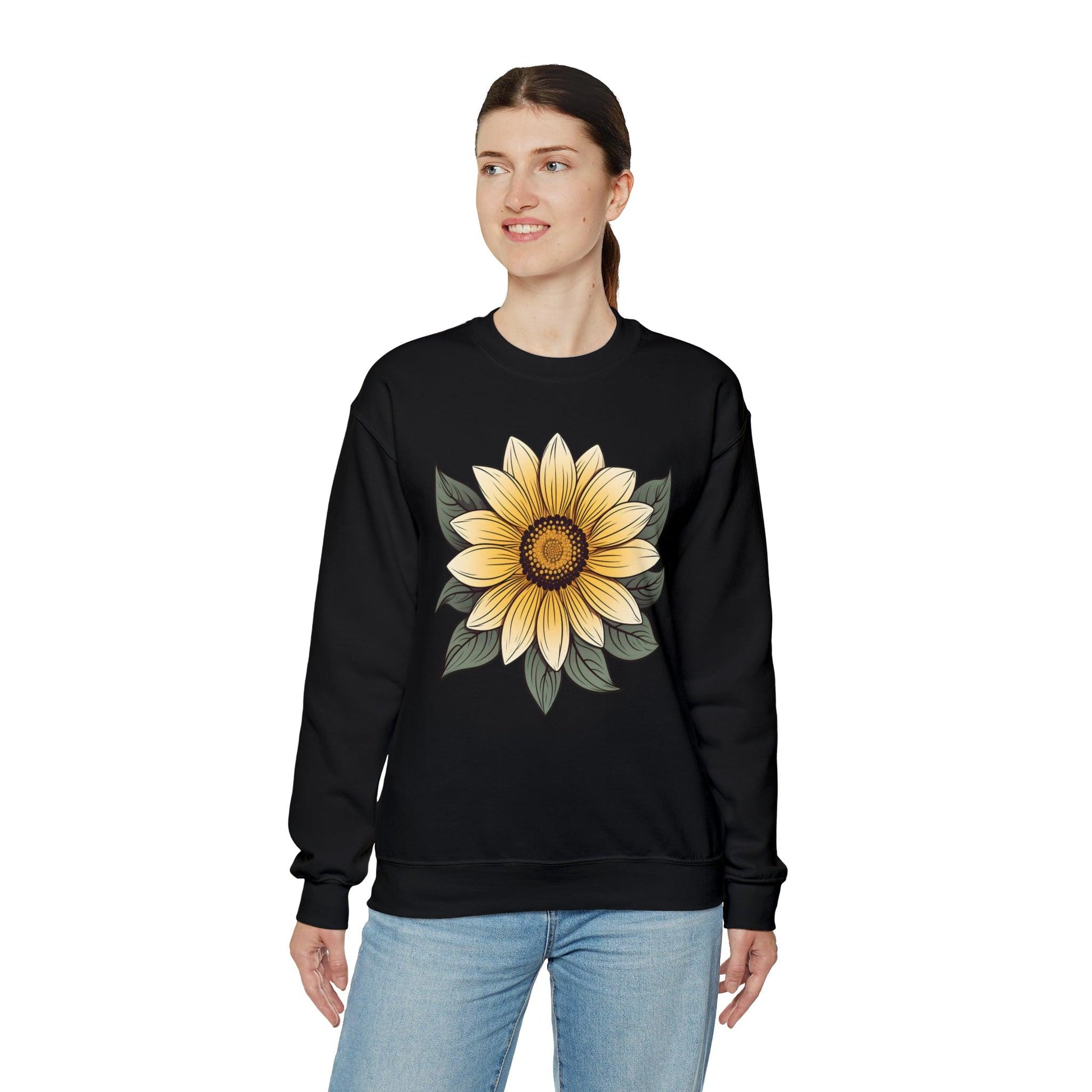 Flower Sweatshirt, Floral Sweatshirt Flower Sweatshirt Flower Sweater, Flower Shirt, Floral Print, Flower TShirt, Perfect Mothers Day Gift - Giftsmojo