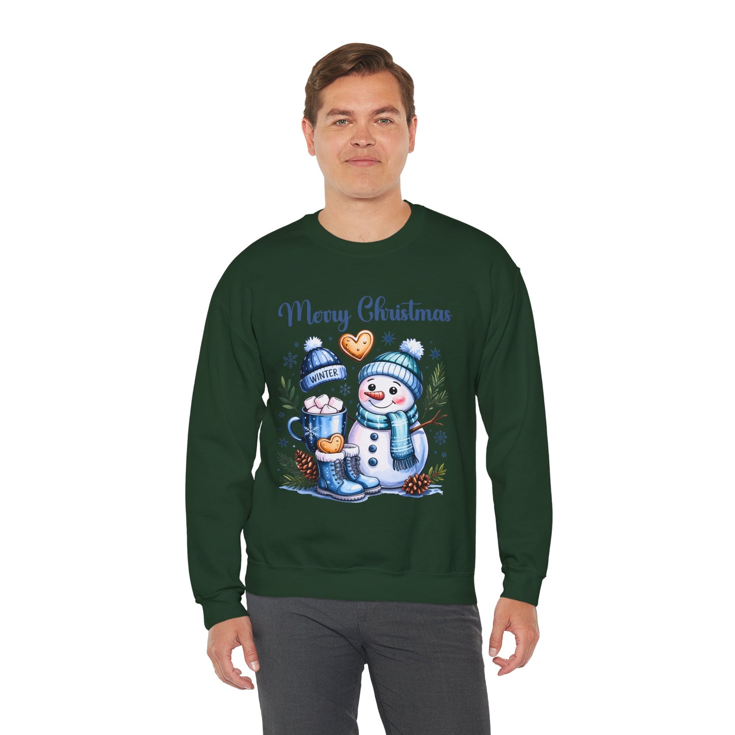 Christmas Snowman Holiday Sweatshirt