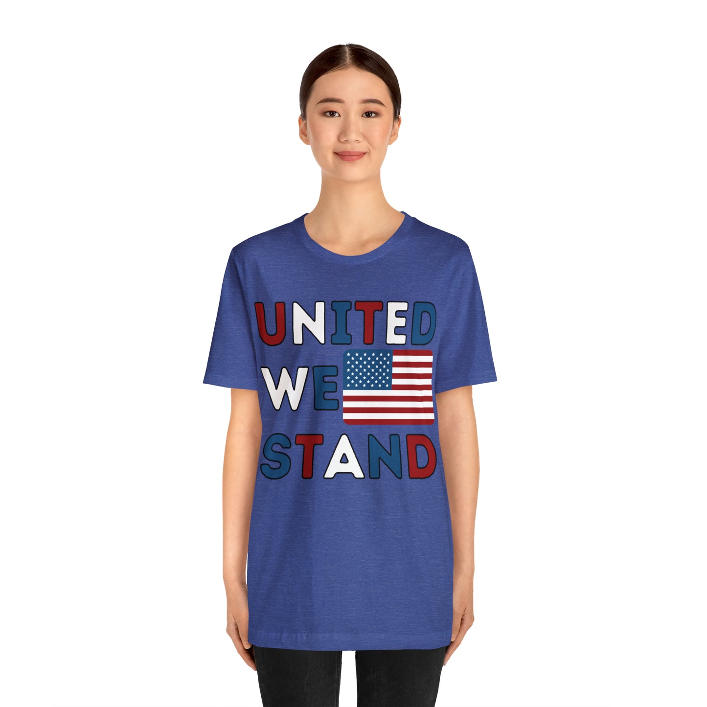 United We Stand shirt, USA Flag shirt, 4th of July shirt, Independence Day shirt