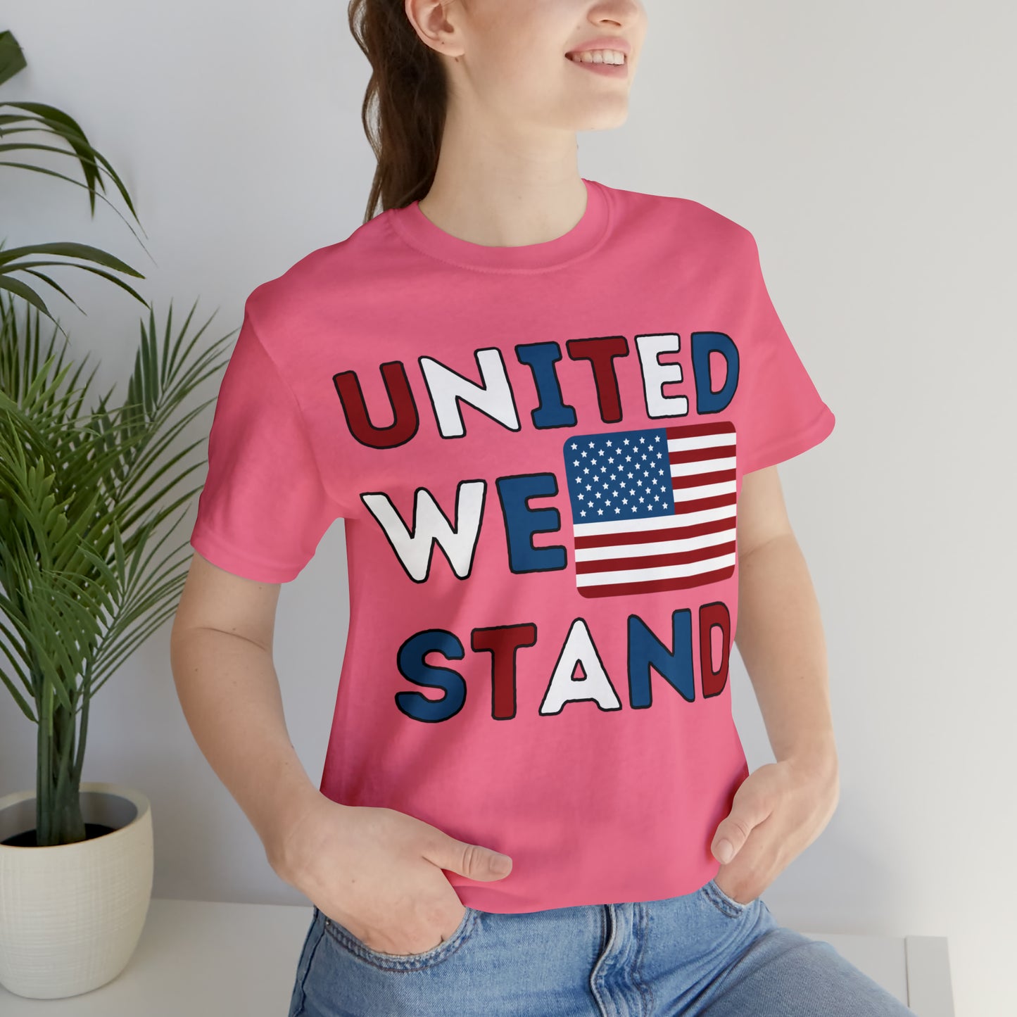 United We Stand shirt, USA Flag shirt, 4th of July shirt, Independence Day shirt