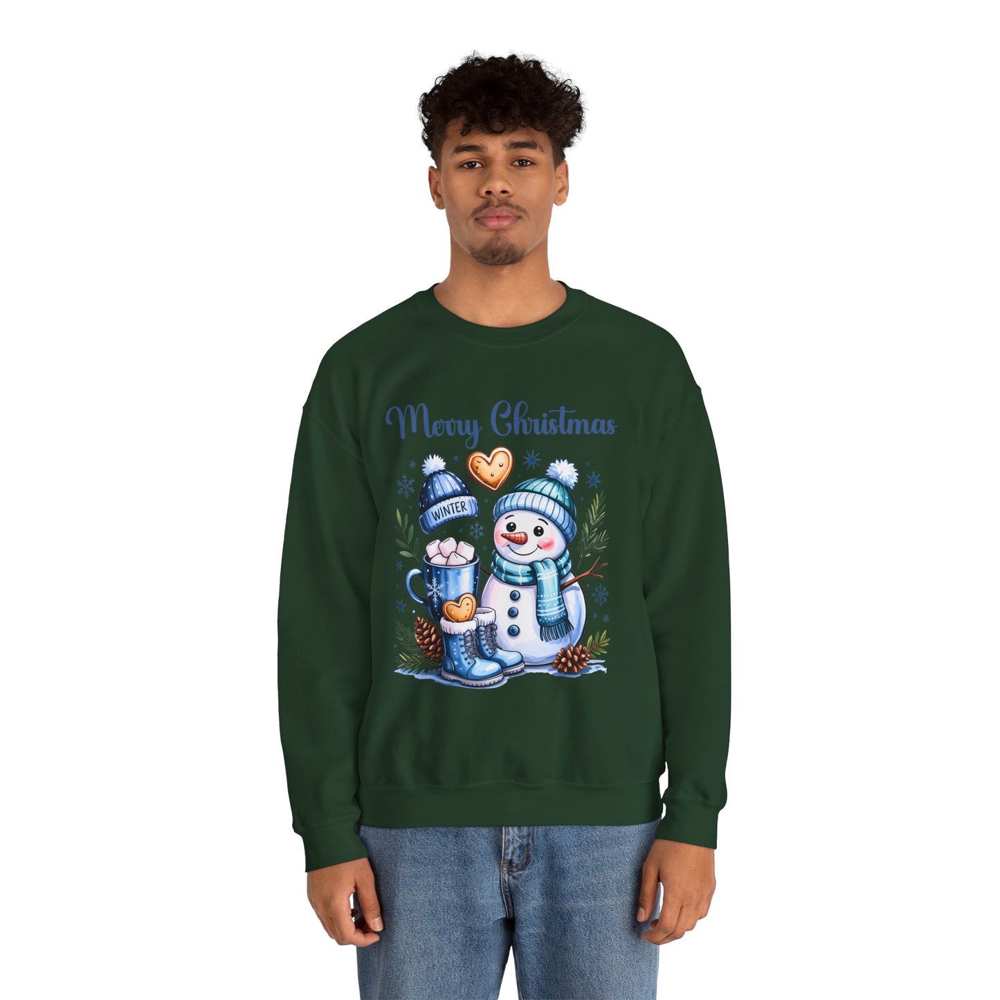 Christmas Snowman Holiday Sweatshirt