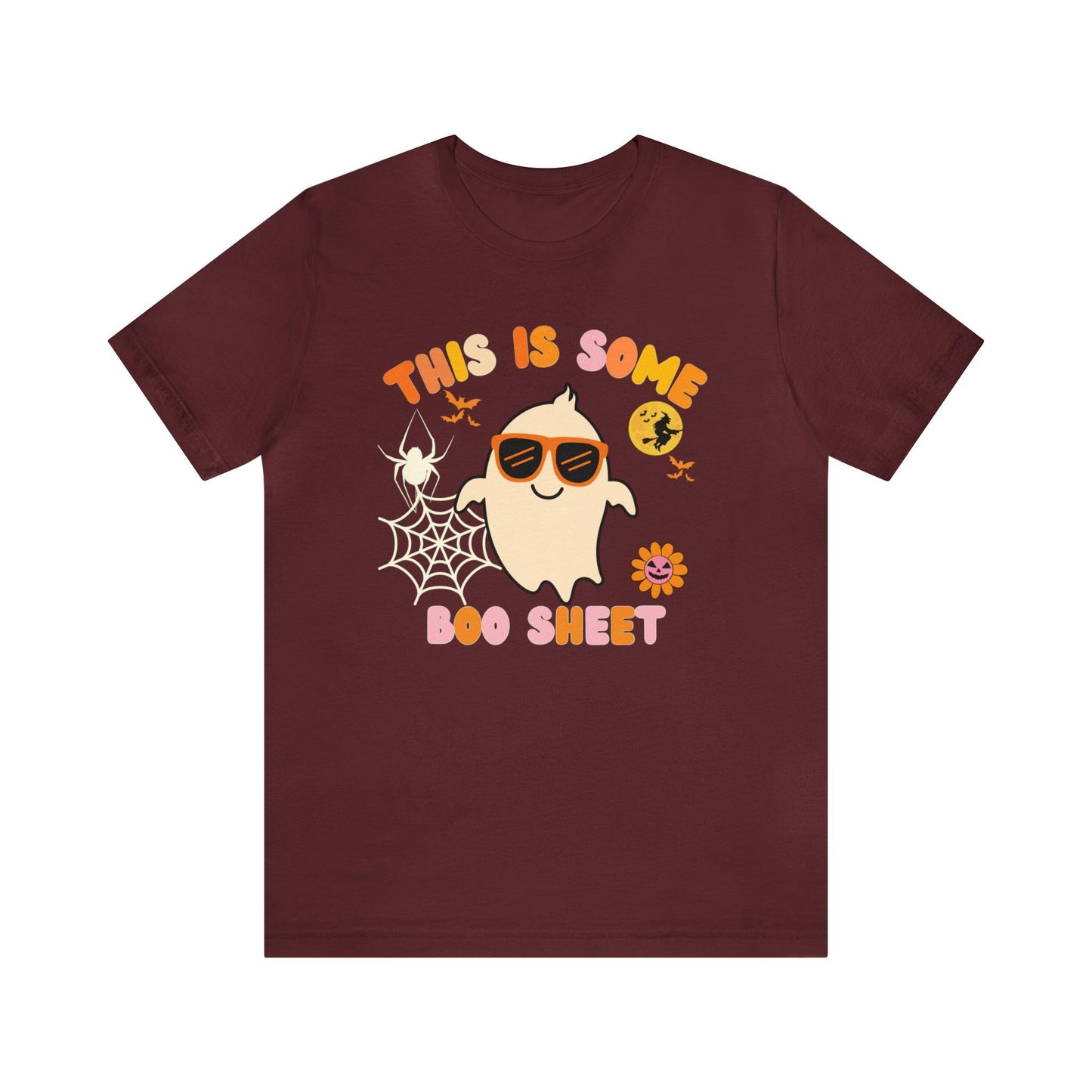 This Is Some Boo Sheet Funny Halloween Shirt Funny Halloween Costume Spooky Season Tee Funny Gift Shirt for Birthday Christmas Anniversary - Giftsmojo