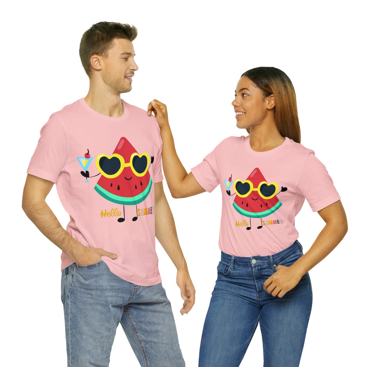 Funny Hello Summer Shirt, Water Mellon shirt, Summer shirts for women and men