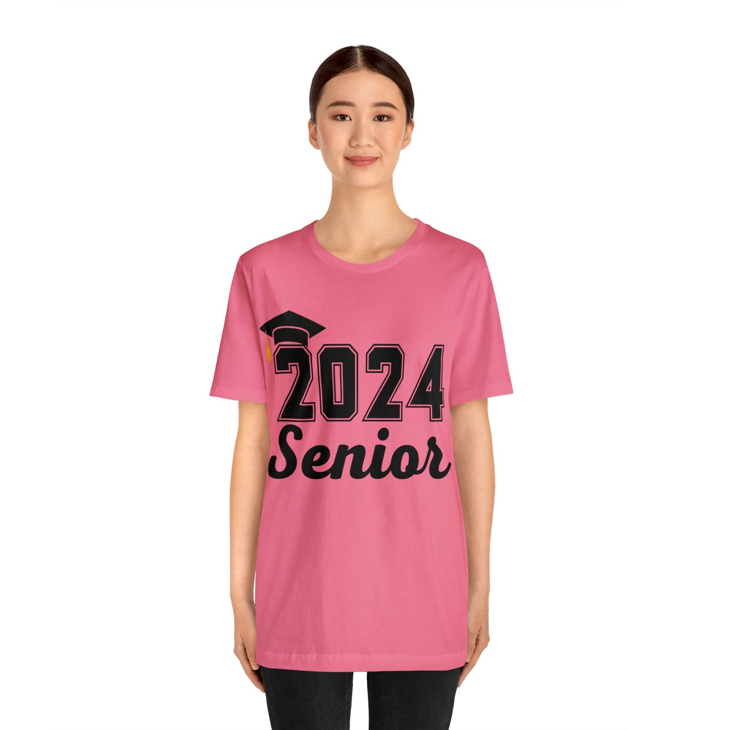 Proud 2024 Senior Shirt Proud Senior Class of 2024 T-Shirt Gift for Graduate, Graduation 2024 Family Shirt 2024 Senior Graduation Gift