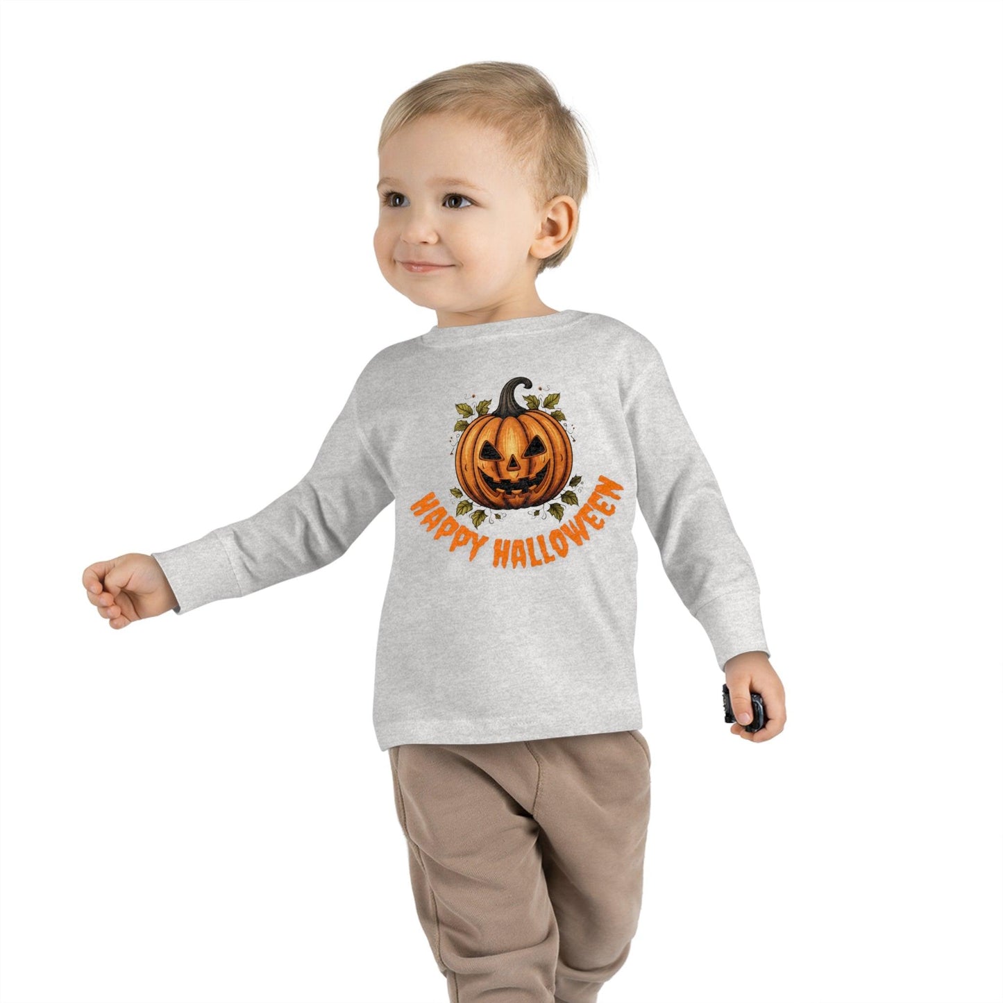 Toddler Halloween Costume Toddler Costume Long Sleeve Tee Happy Halloween Kids Costume - Giftsmojo