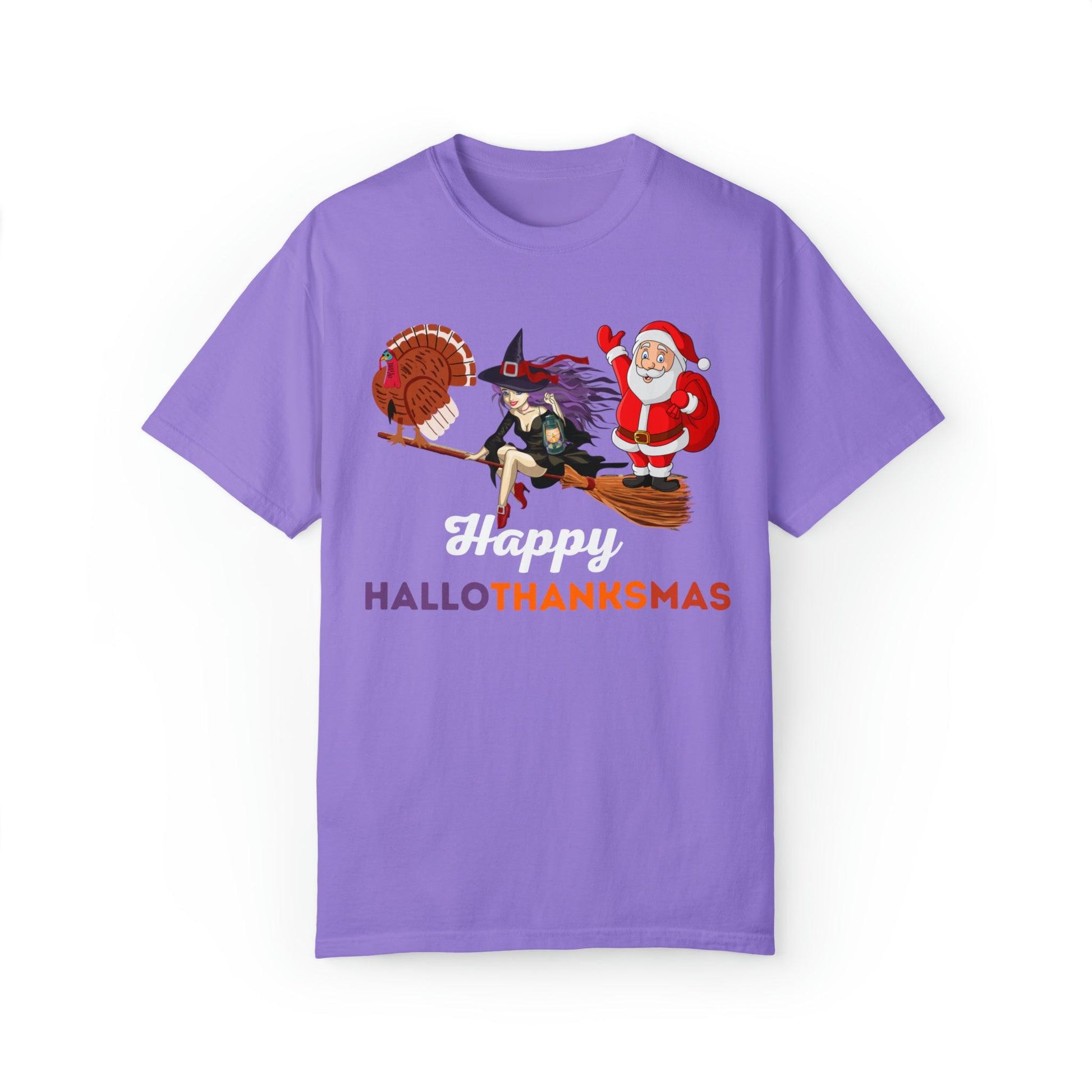 Happy HALLOTHANKSMAS Gift for Fall Halloween Thanksgiving Christmas Gift - Giftsmojo