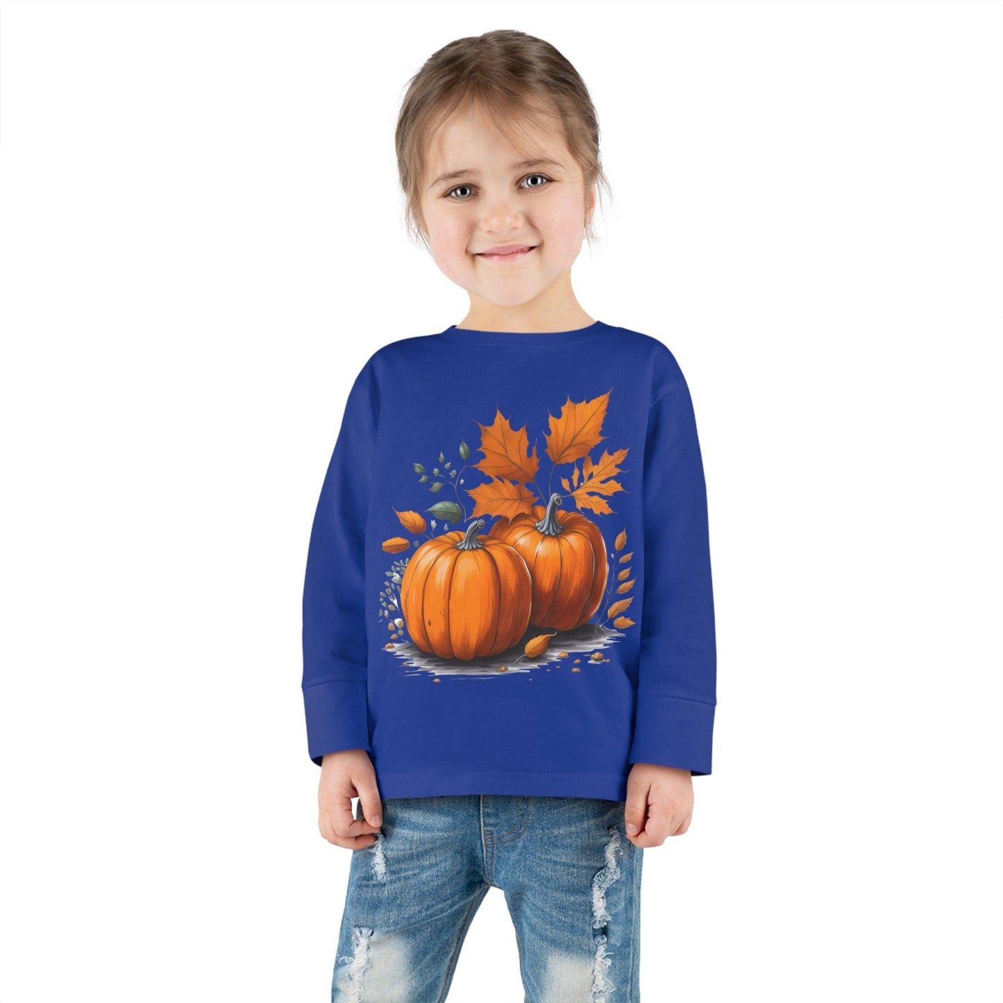 Kids Halloween Pumpkin Shirt Fall Shirt Kids Halloween Costume Kids Trick or Treat Outfit for Halloween - Giftsmojo