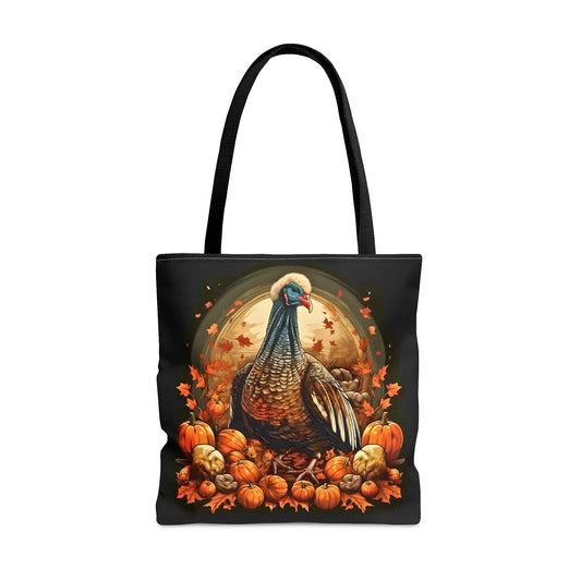 Happy Thanksgiving Bag Fall Bag Turkey Bag Pumpkin Tote Bag Cute Market Bag - Aesthetic Bag, Thanksgiving Gift, Mom Bag Canvas Bag - Giftsmojo