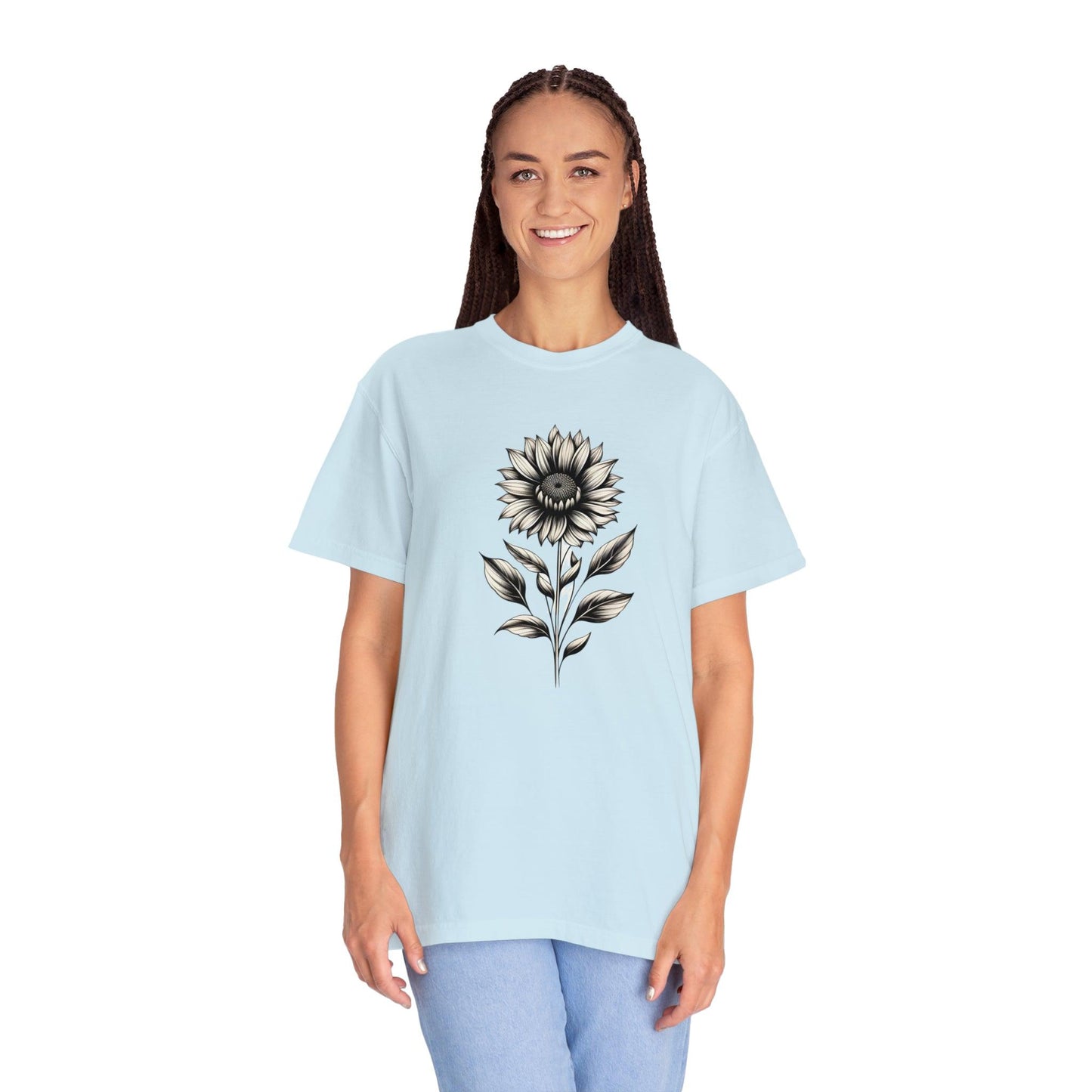Sunflower Shirt Flower Shirt Aesthetic, Floral Graphic Tee Floral Shirt Flower T-shirt, Wild Flower Shirt Gift For Her Wildflower T-shirt