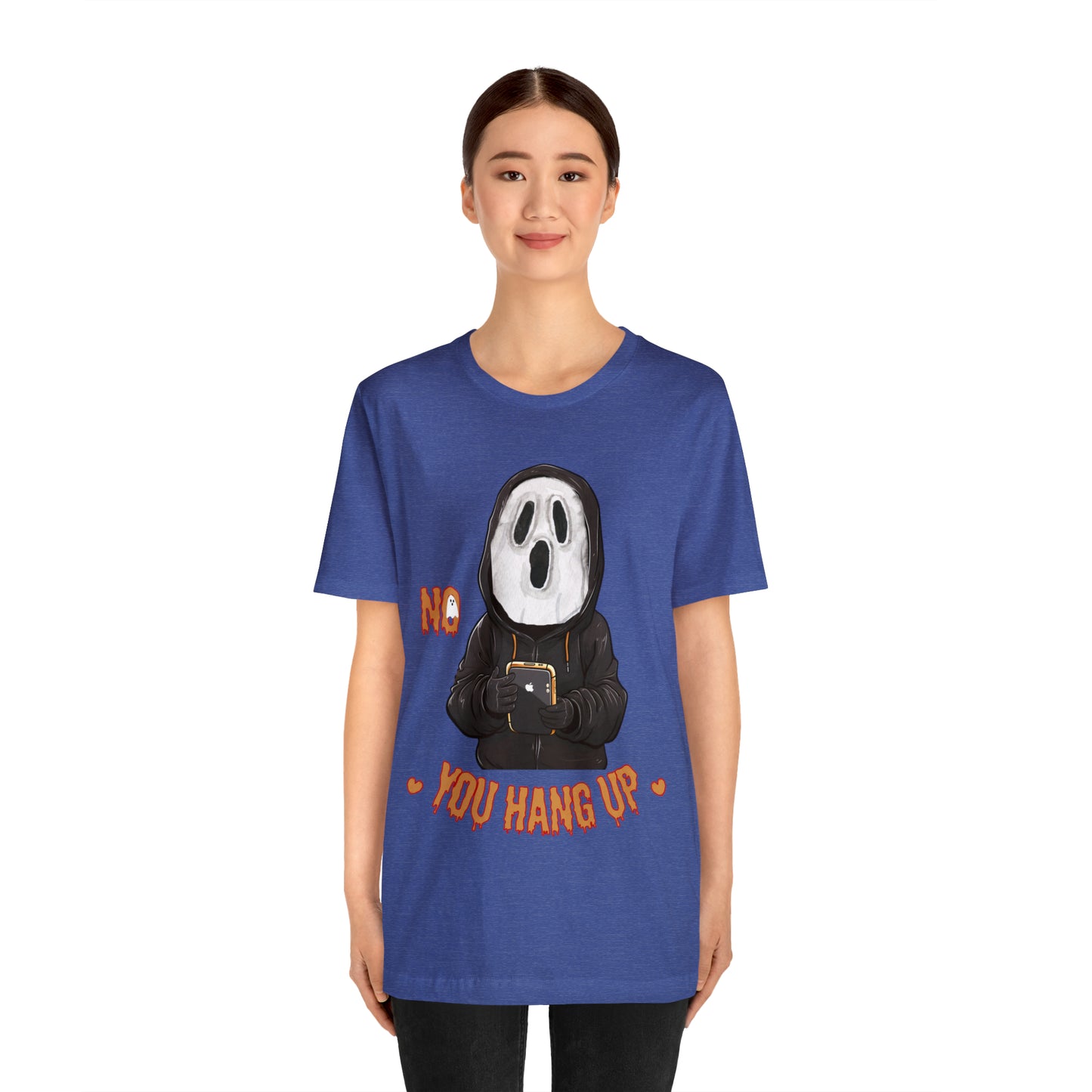 Elevate Your Halloween Style with the Playful 'No You Hang Up' Shirt Spooky shirt