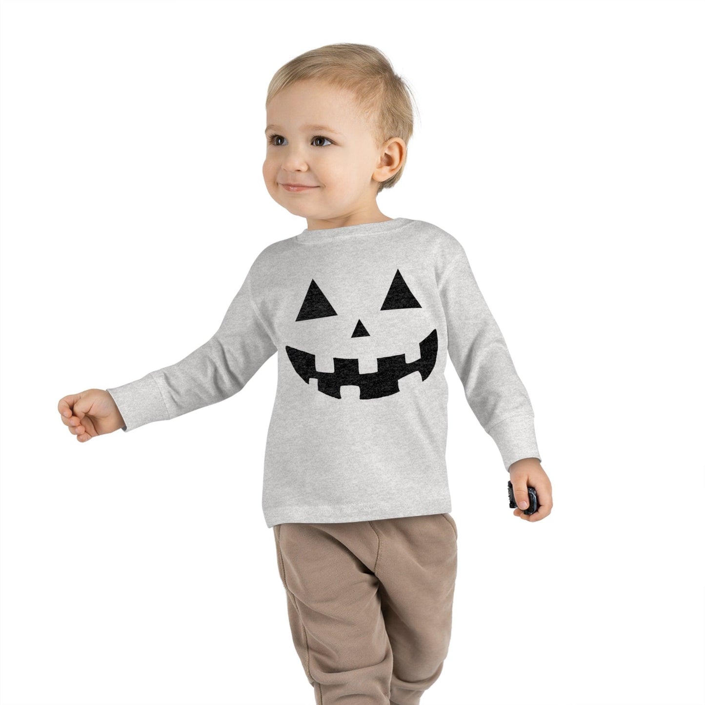 Kids Trick or Treat Outfit for Halloween Kids Scary Faces Halloween Pumpkin Face Shirt Kids Jack O Lantern Shirt Kids Halloween Shirt Kids Long Sleeve - Giftsmojo