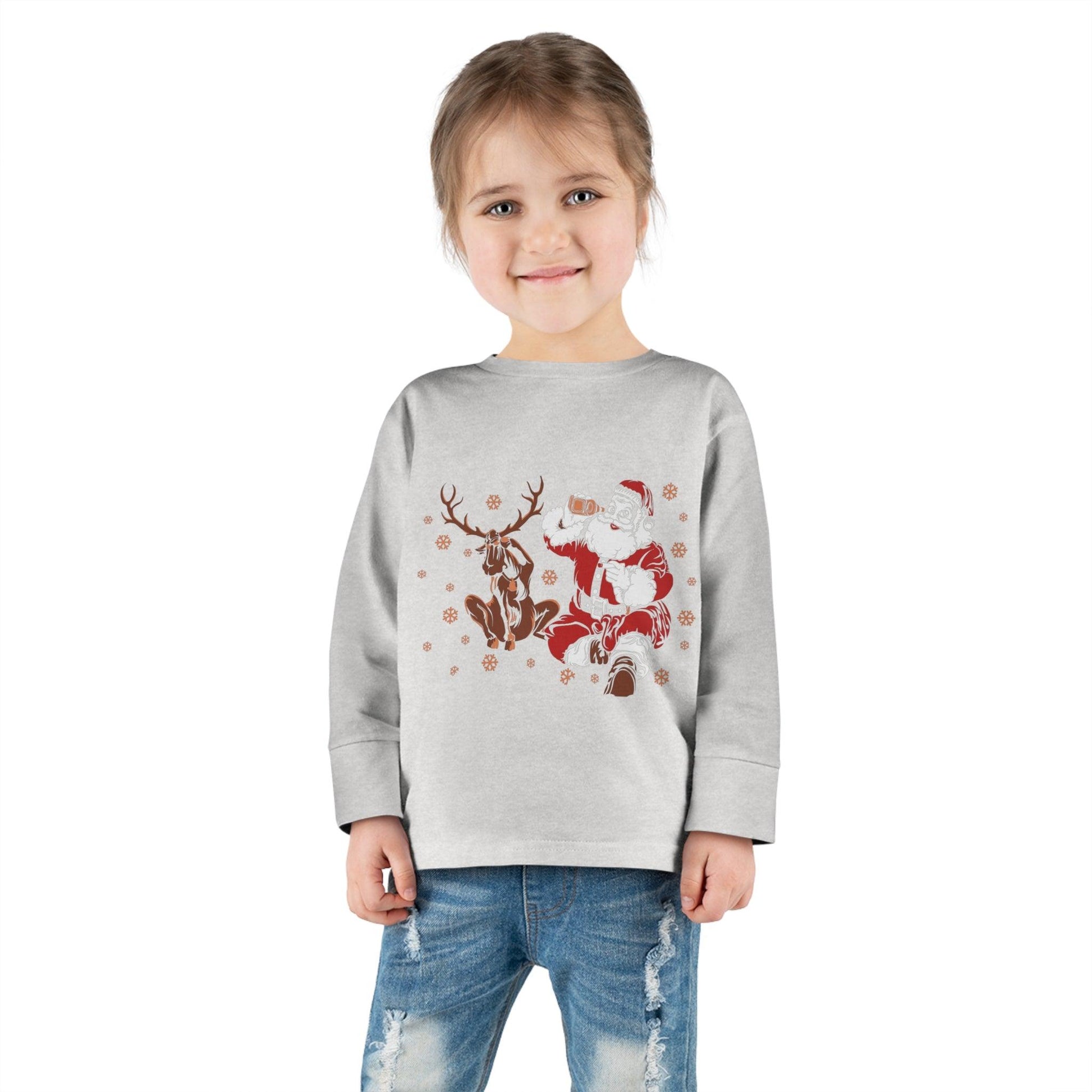 Kids Santa Shirt For Christmas Shirt for Kids Christmas Outfit for Kids Santa Shirt - Giftsmojo