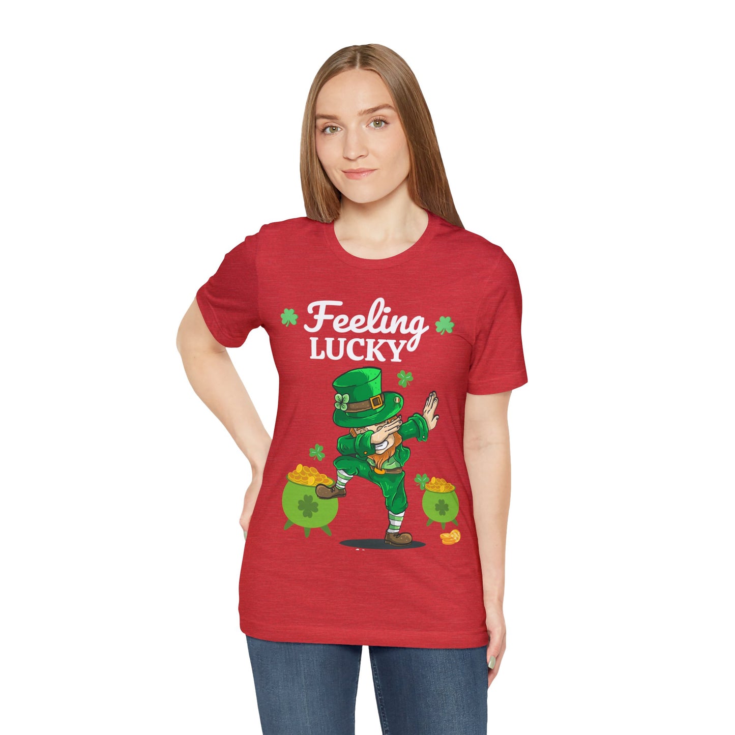 Feeling Lucky St Patrick's Day shirt Funny Lucky Shamrock shirt