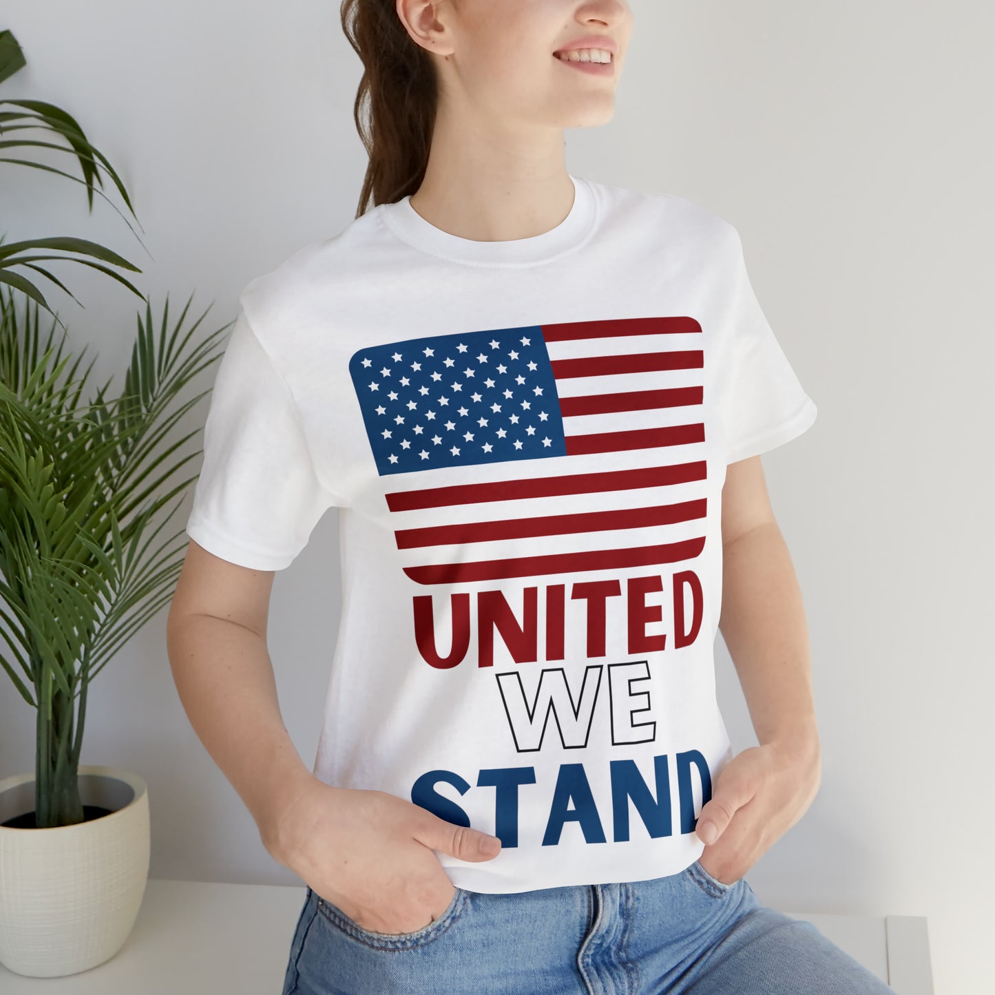 United We Stand shirt, USA Flag shirt, 4th of July shirt, Independence Day