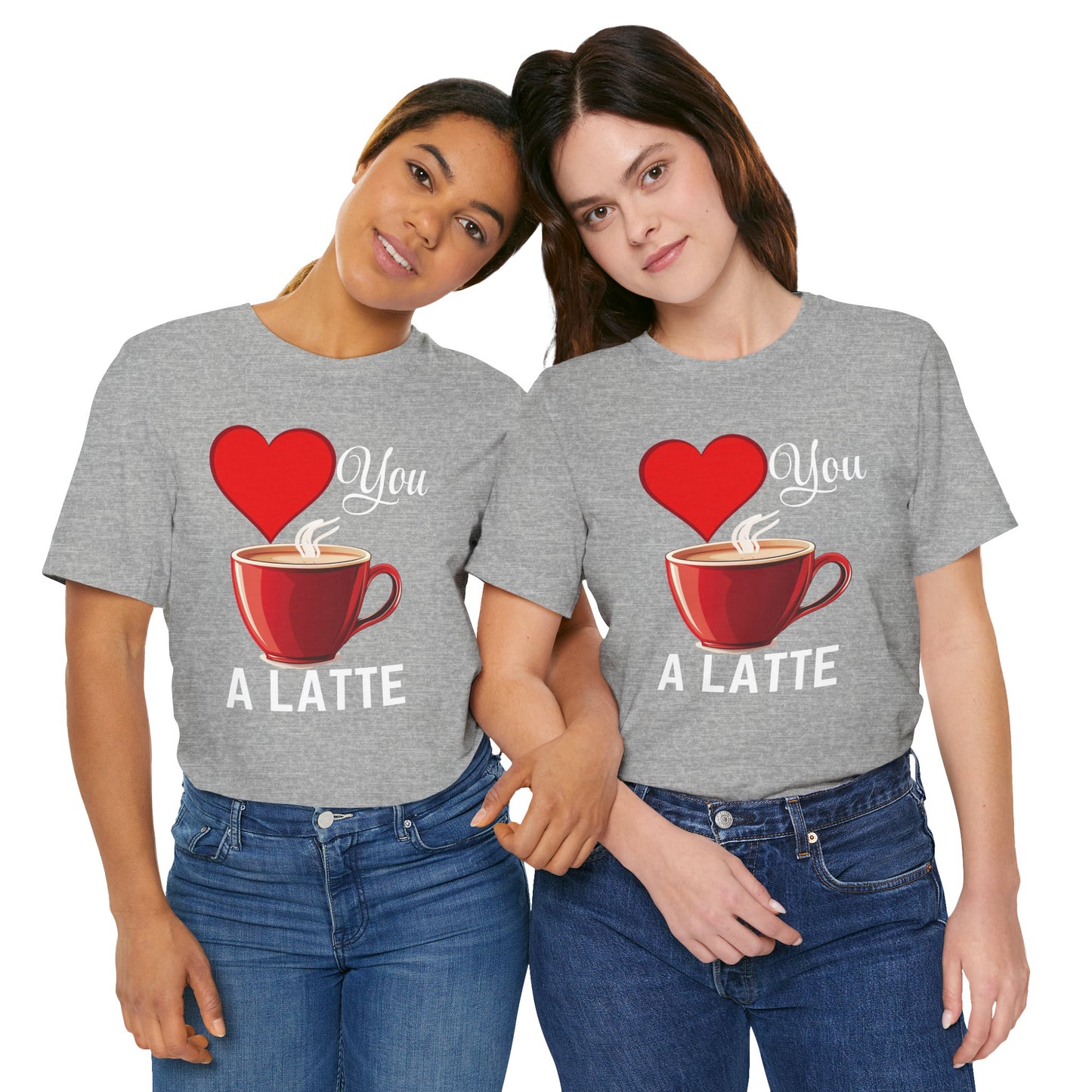 Coffee Lover Unisex Tee - Love You A Latte