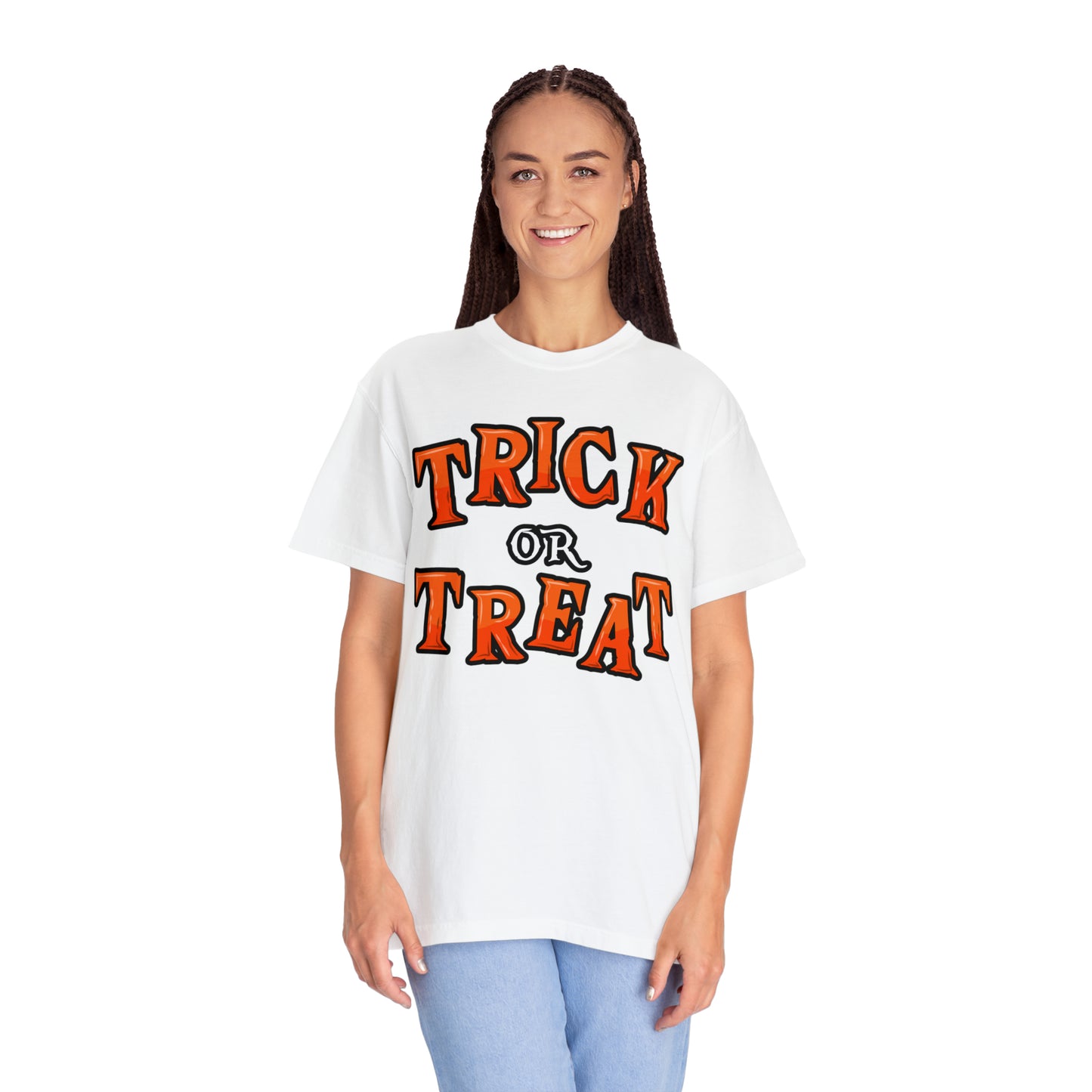 Trick or Treat Shirt Halloween Party Outfit Vintage Shirt Halloween Shirt Cute Spooky Shirt, Halloween Gift Halloween T-shirtRetro Halloween Tshirt