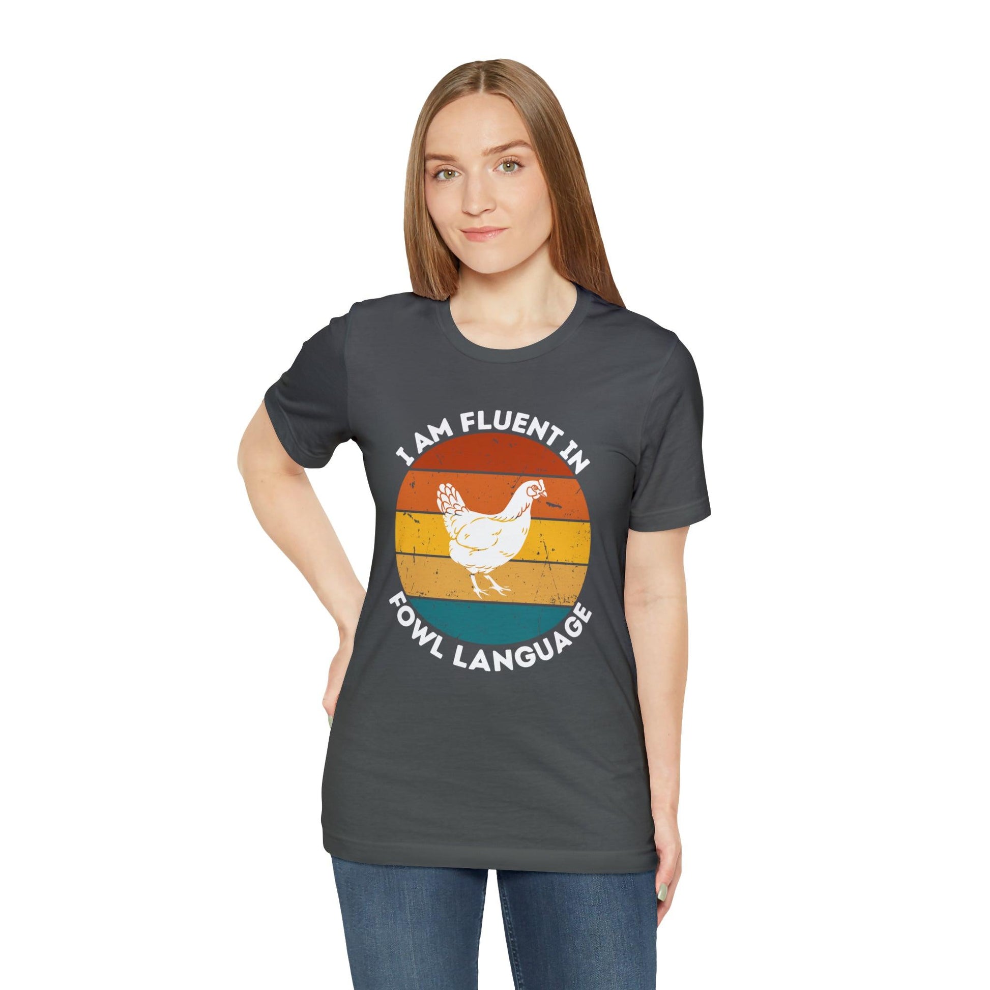 Funny Chicken Owner Gift, Farming Shirt for Farm Lover Shirt, Gift For Chicken Lover gift, Farmer Gift Shirt Chicken Tee Fowl Language shirt - Giftsmojo