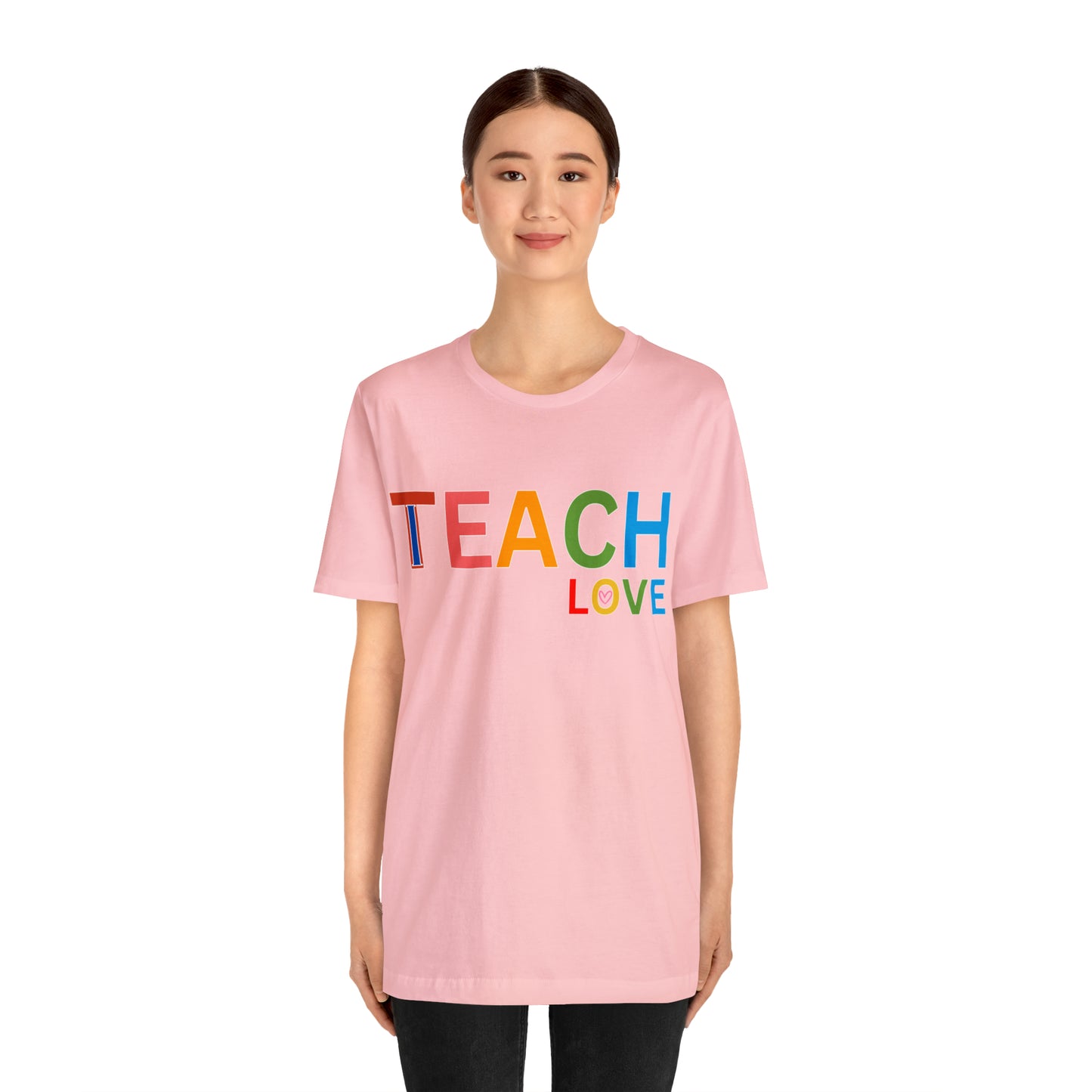 I Teach Love Shirt, Teacher Shirt, Teacher Appreciation Gift for Teachers