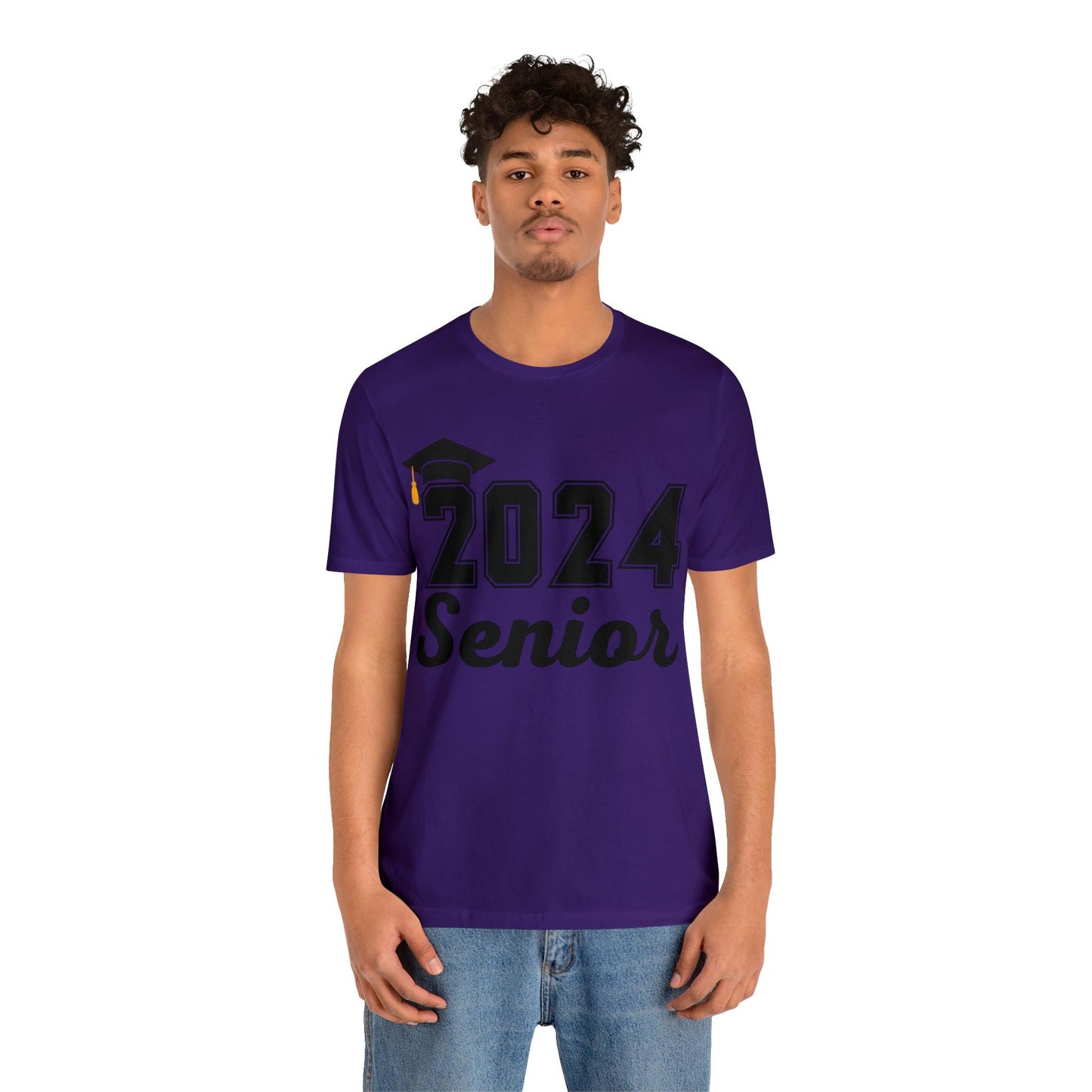 Proud 2024 Senior Shirt Proud Senior Class of 2024 T-Shirt Gift for Graduate, Graduation 2024 Family Shirt 2024 Senior Graduation Gift - Giftsmojo